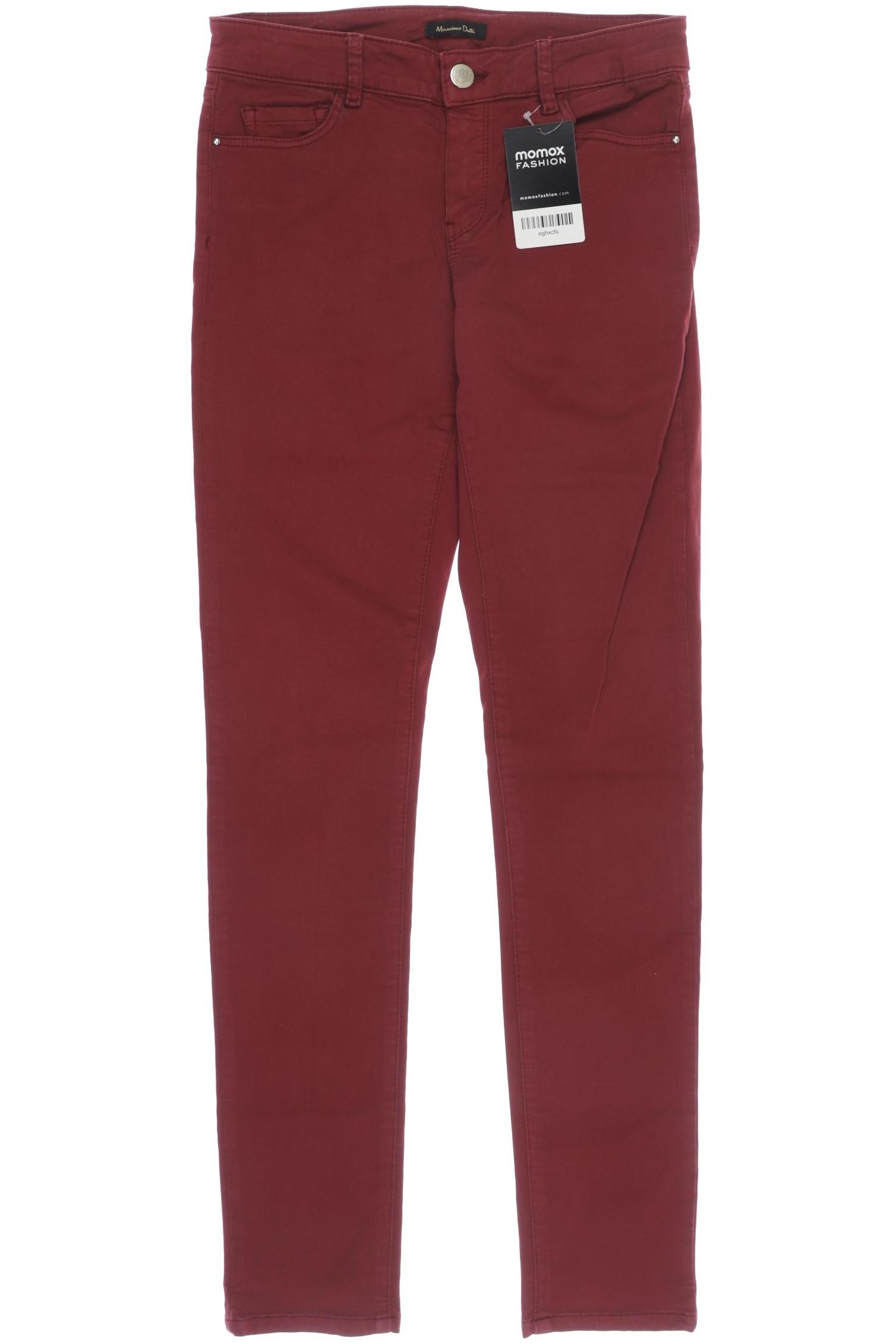 

Massimo Dutti Damen Stoffhose, rot, Gr. 34