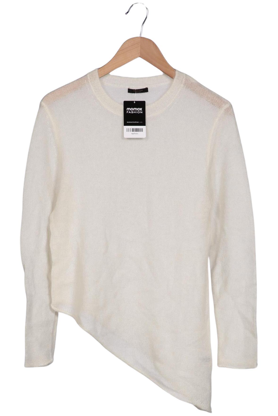 

Massimo Dutti Damen Pullover, cremeweiß, Gr. 38