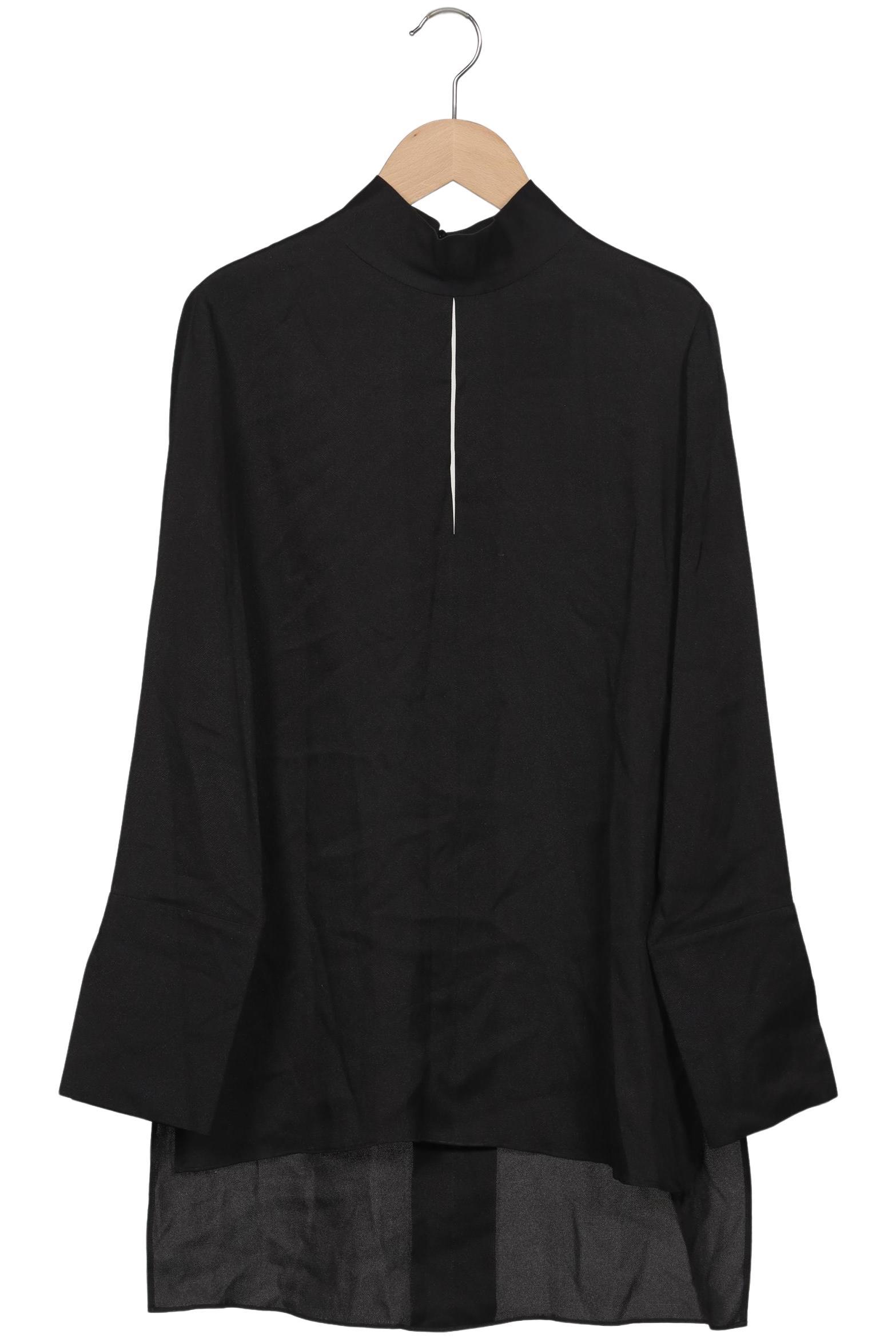 

Massimo Dutti Damen Bluse, schwarz, Gr. 36