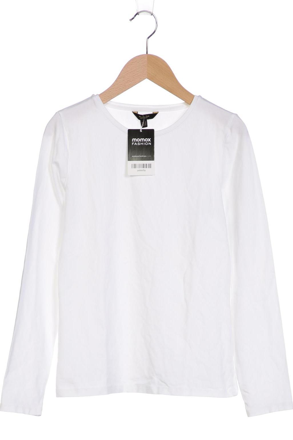 

Massimo Dutti Damen Langarmshirt, weiß, Gr. 38