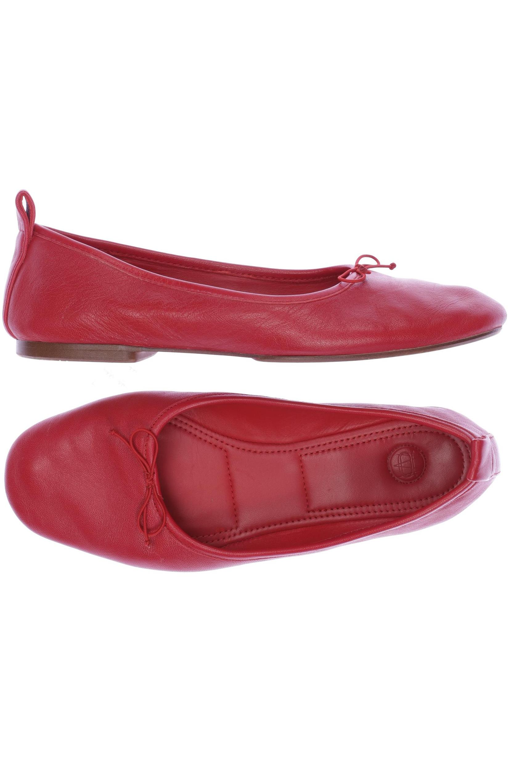 

Massimo Dutti Damen Ballerinas, rot, Gr. 37