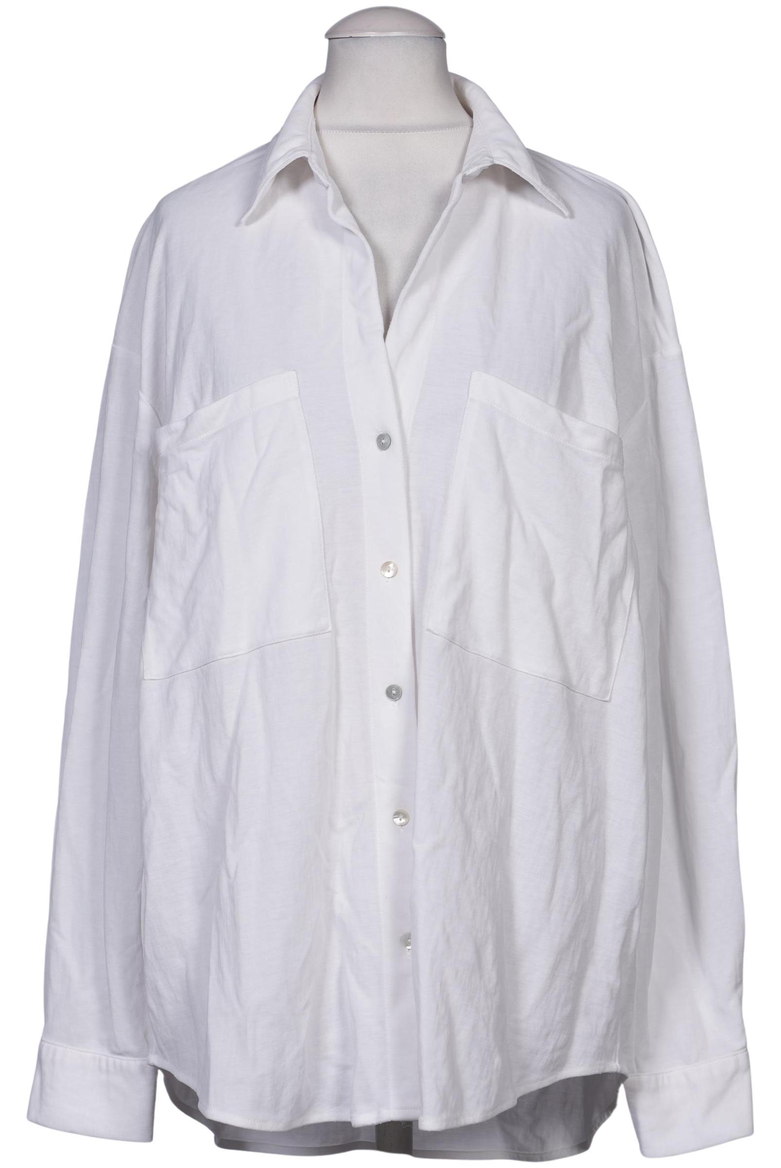 

Massimo Dutti Damen Bluse, cremeweiß, Gr. 36