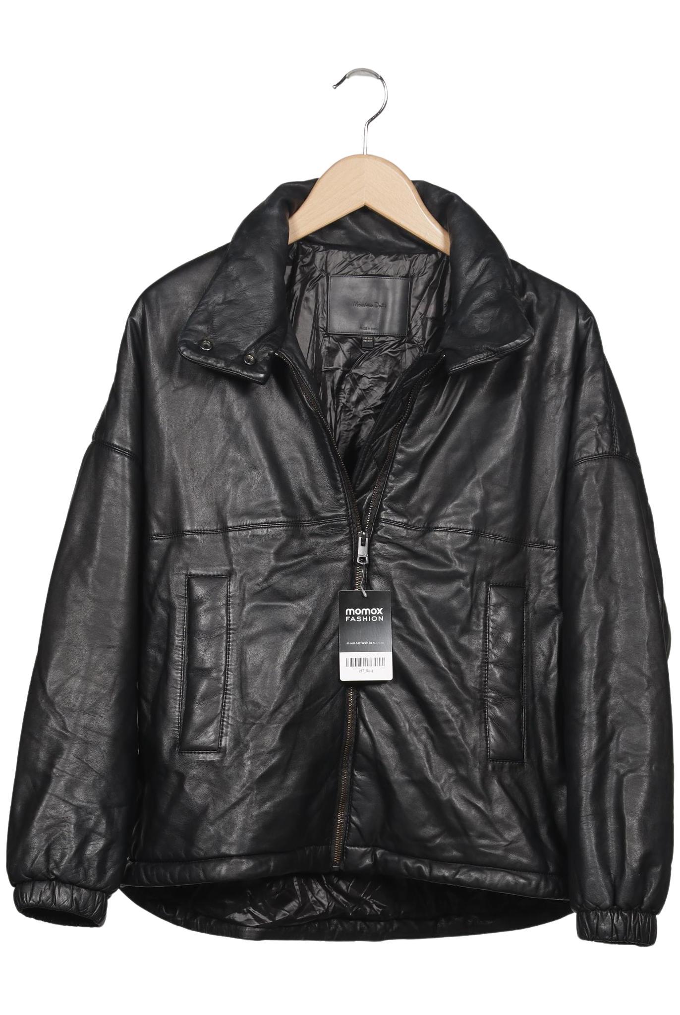 

Massimo Dutti Damen Jacke, schwarz, Gr. 34