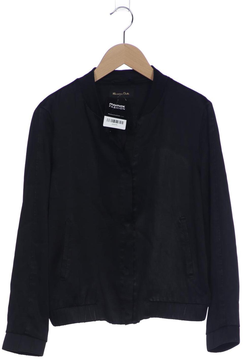 

Massimo Dutti Damen Jacke, schwarz, Gr. 38