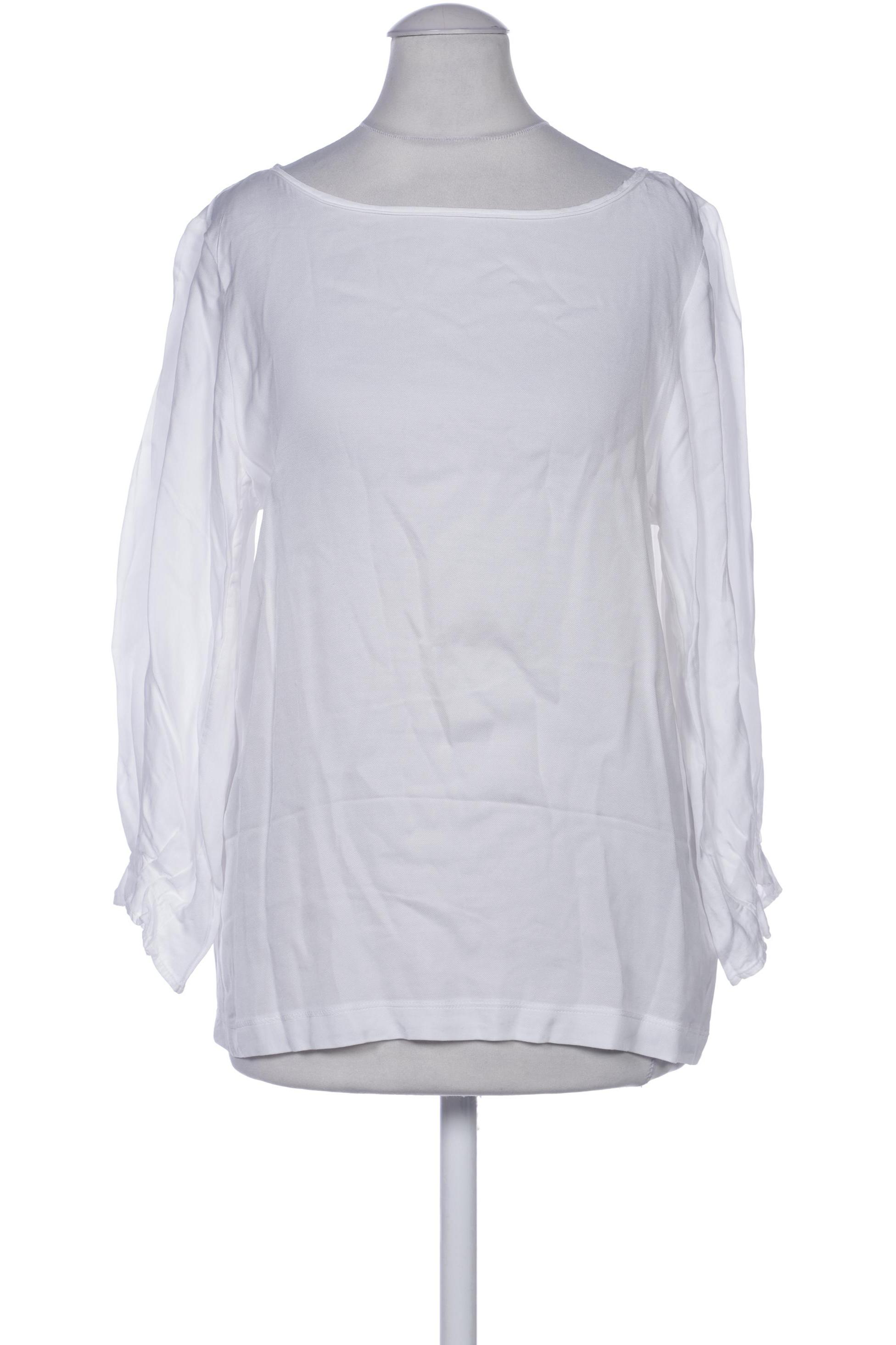 

Massimo Dutti Damen Bluse, weiß, Gr. 34