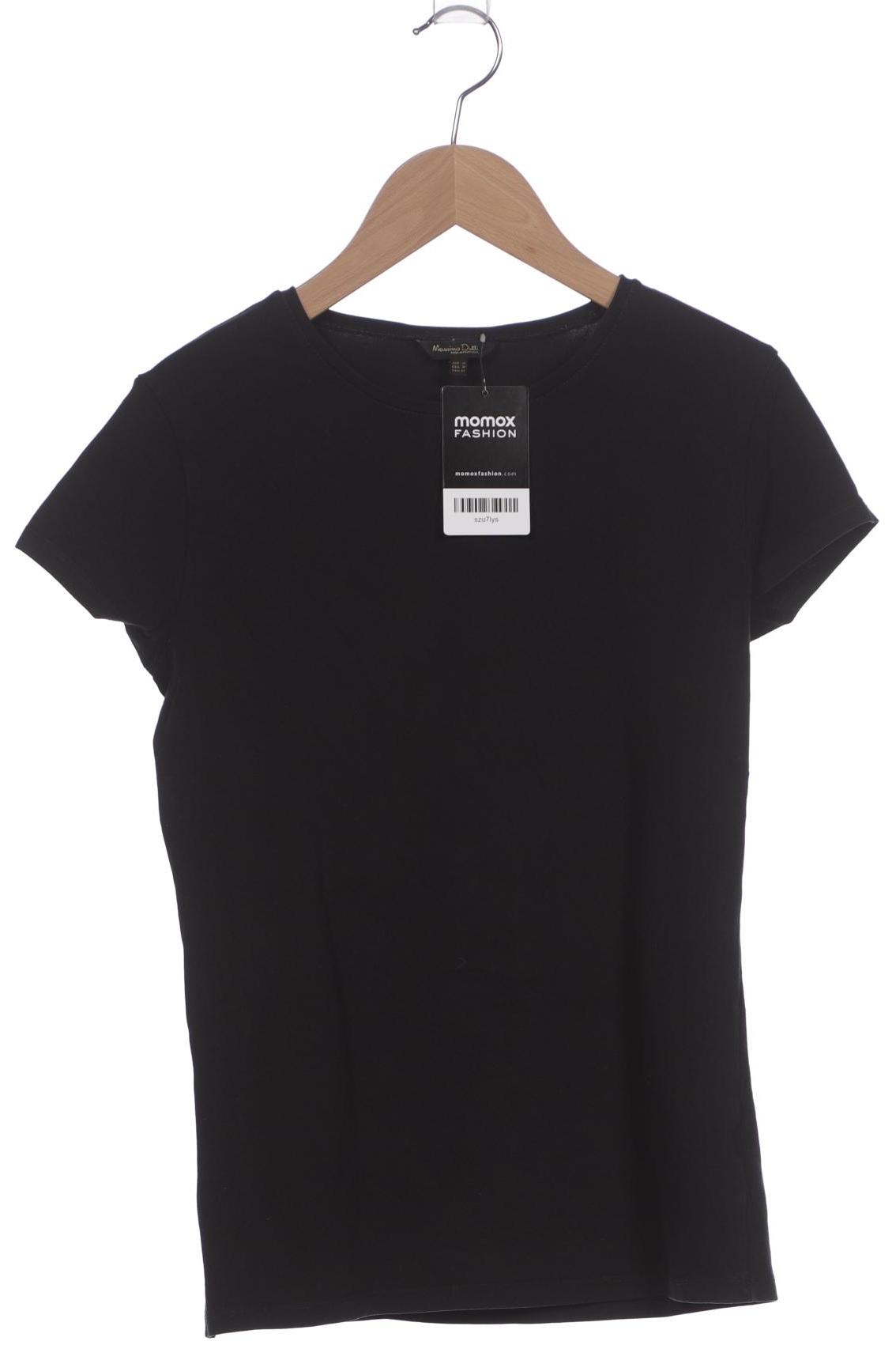 

Massimo Dutti Damen T-Shirt, schwarz, Gr. 38