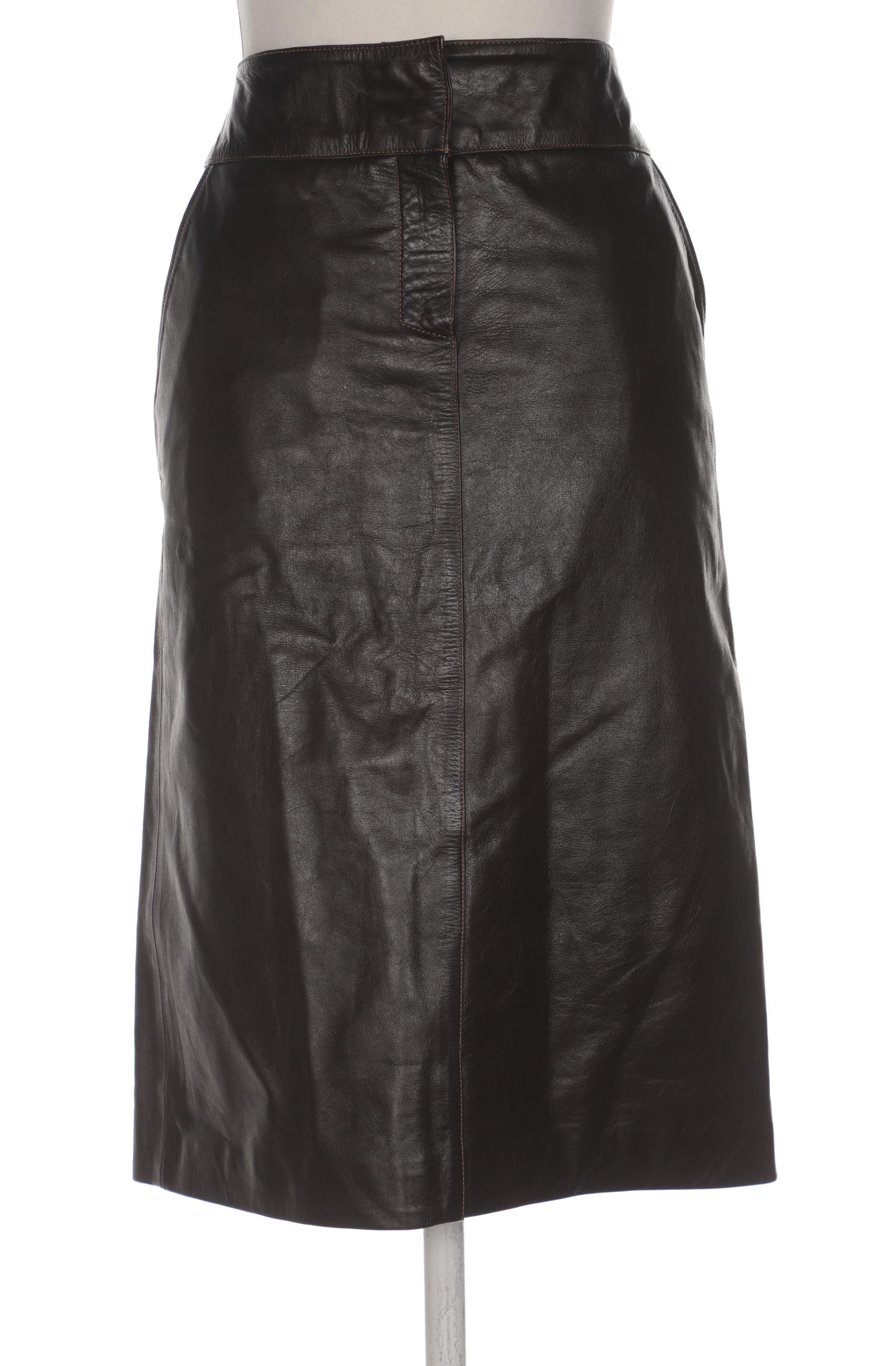 

Massimo Dutti Damen Rock, braun, Gr. 38