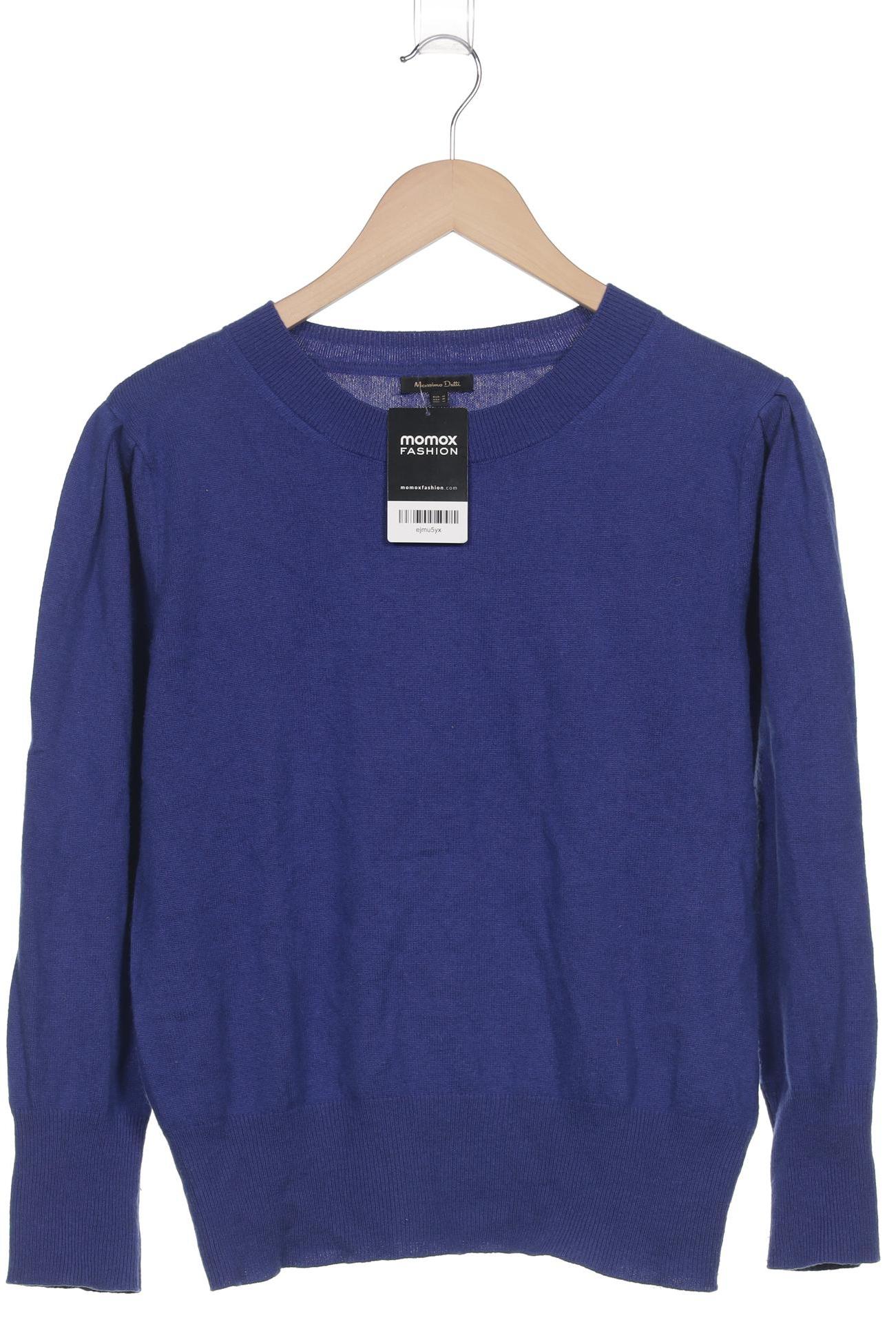 

Massimo Dutti Damen Pullover, blau, Gr. 38