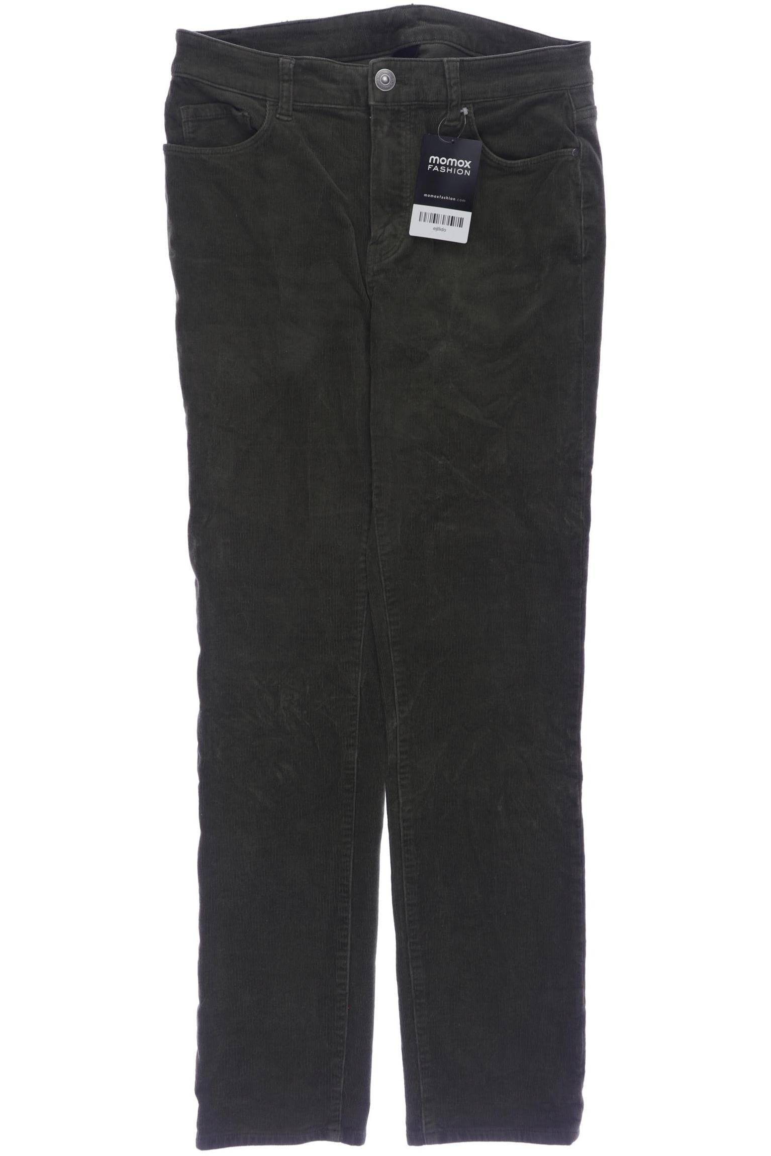 

Massimo Dutti Damen Stoffhose, grün, Gr. 36