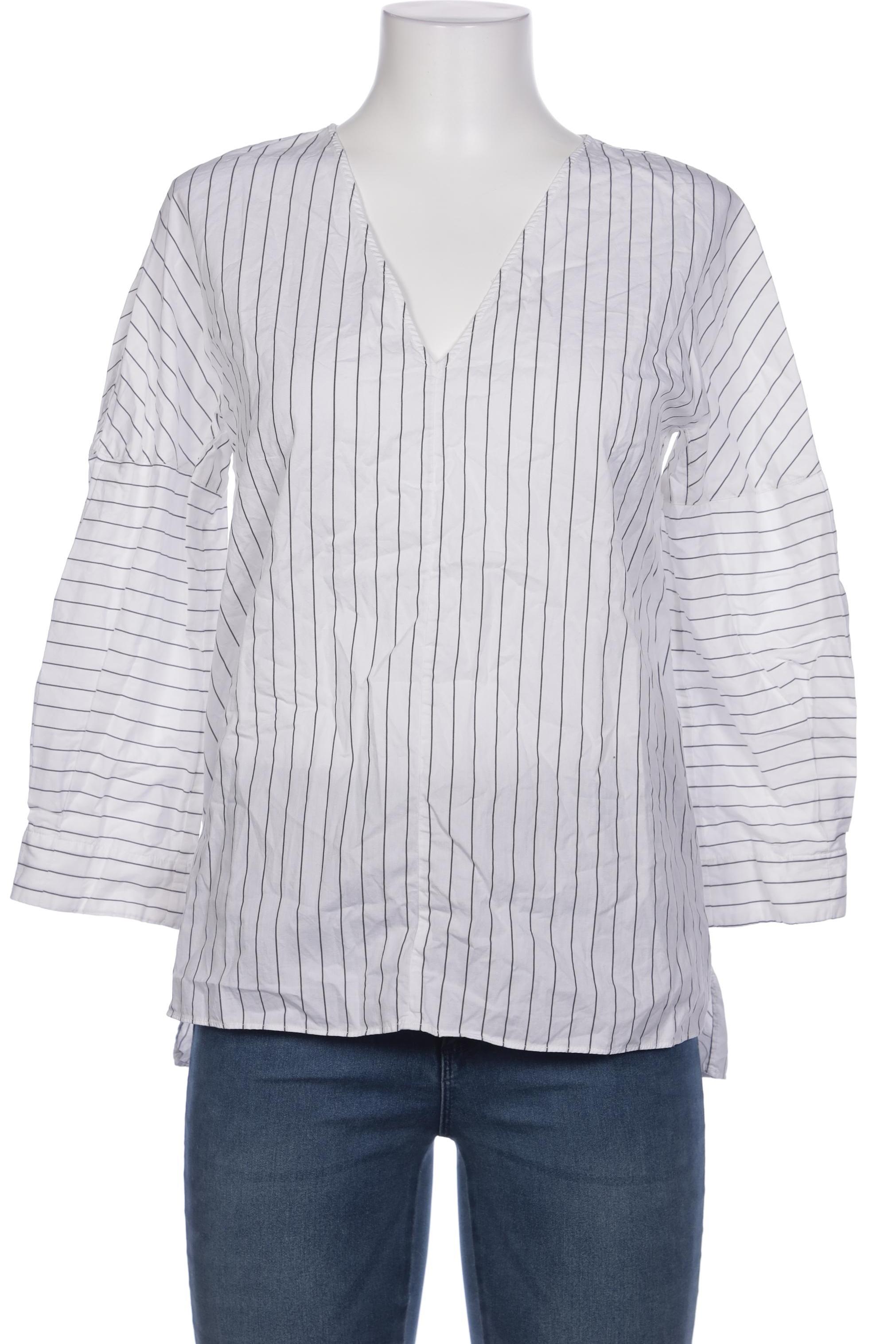 

Massimo Dutti Damen Bluse, weiß, Gr. 38