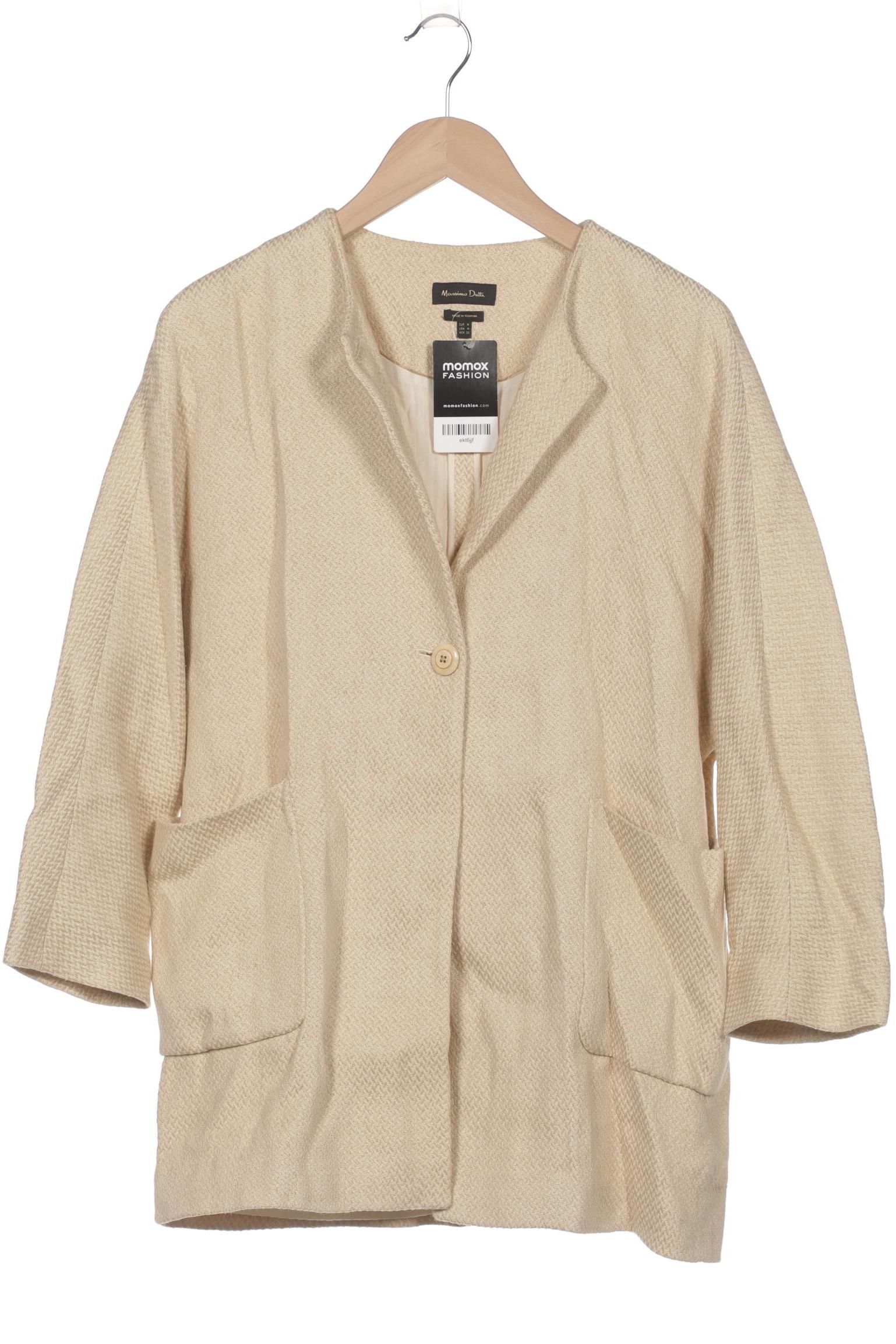 

Massimo Dutti Damen Mantel, beige, Gr. 38