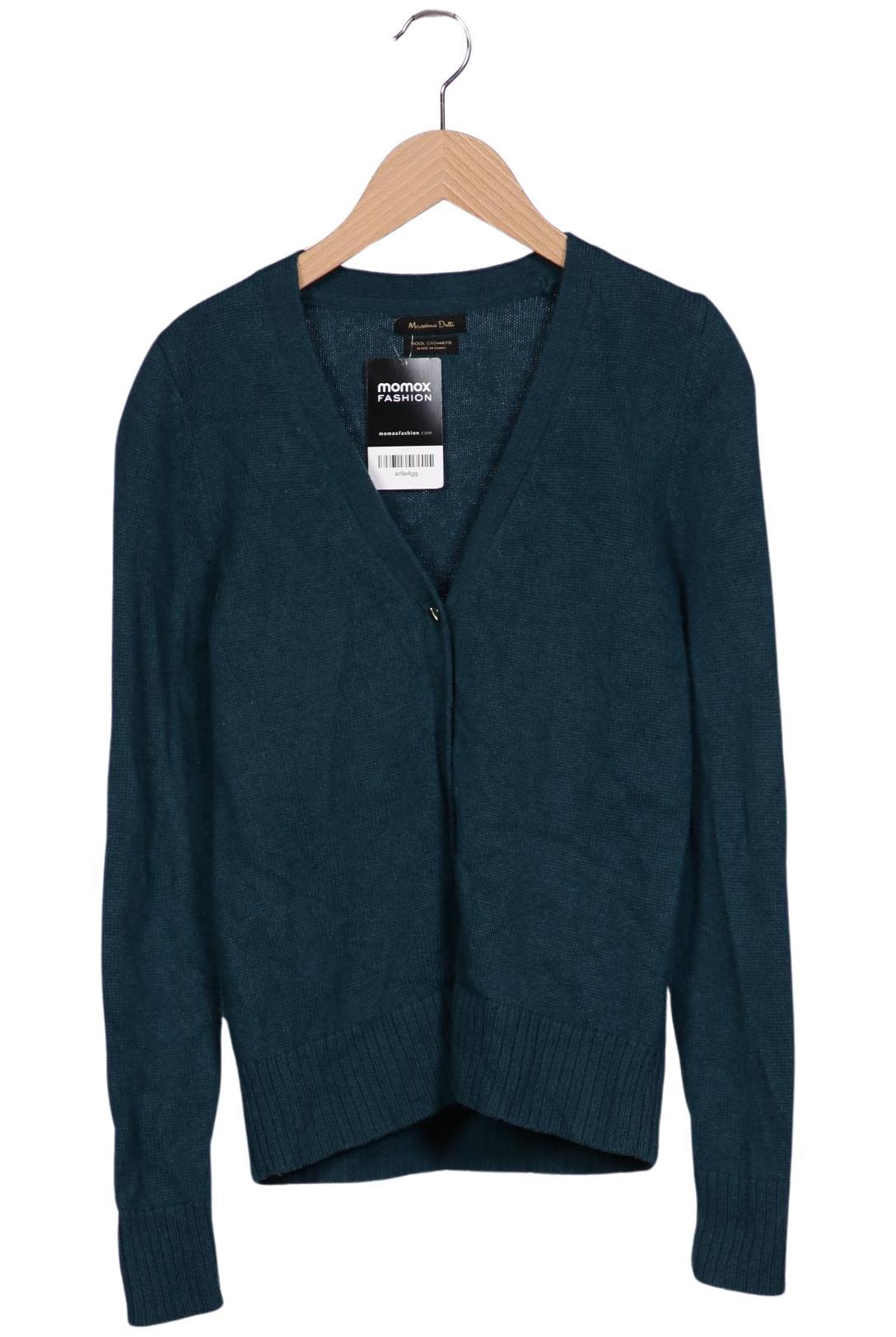 

Massimo Dutti Damen Pullover, türkis, Gr. 38