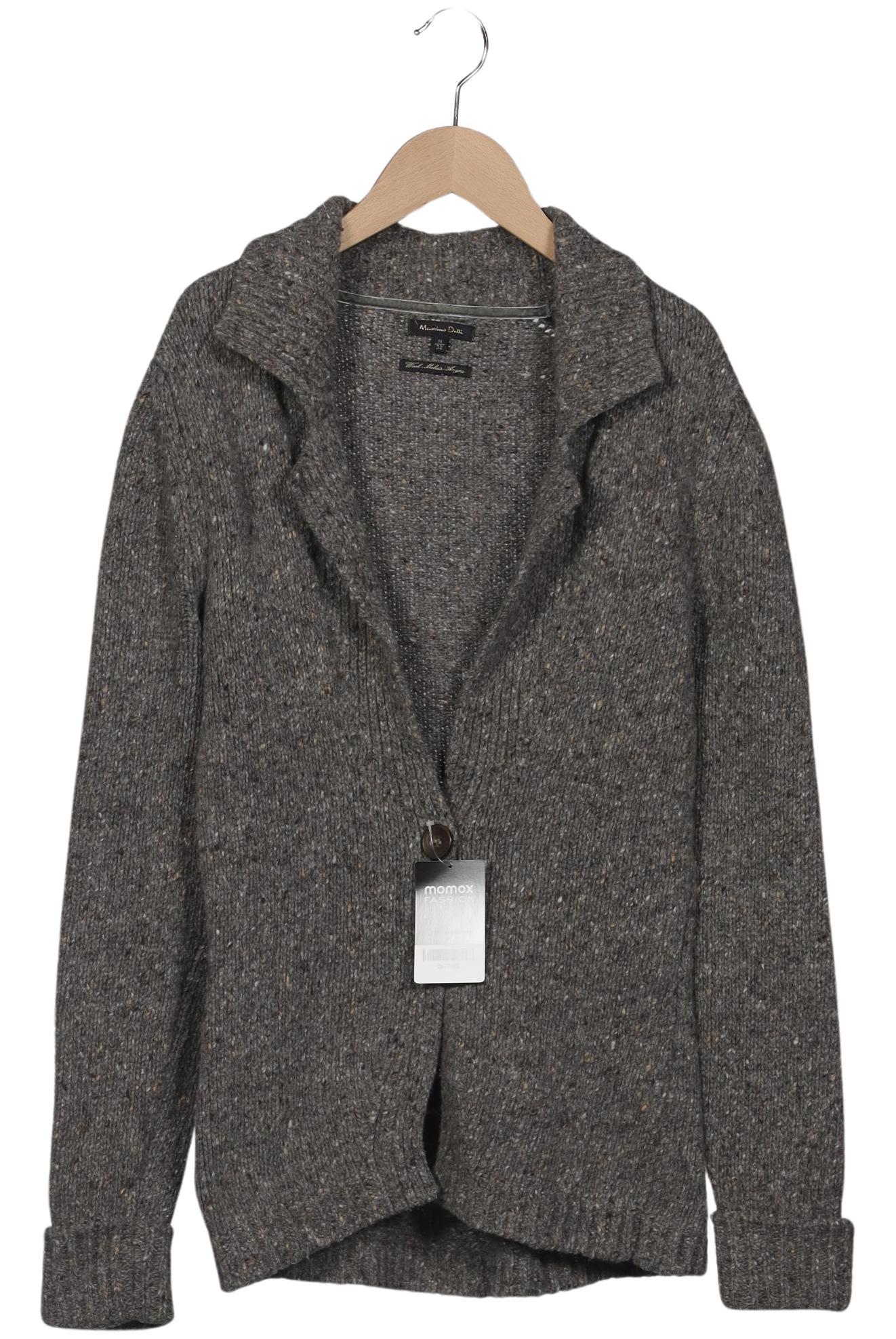 

Massimo Dutti Damen Strickjacke, grau, Gr. 38