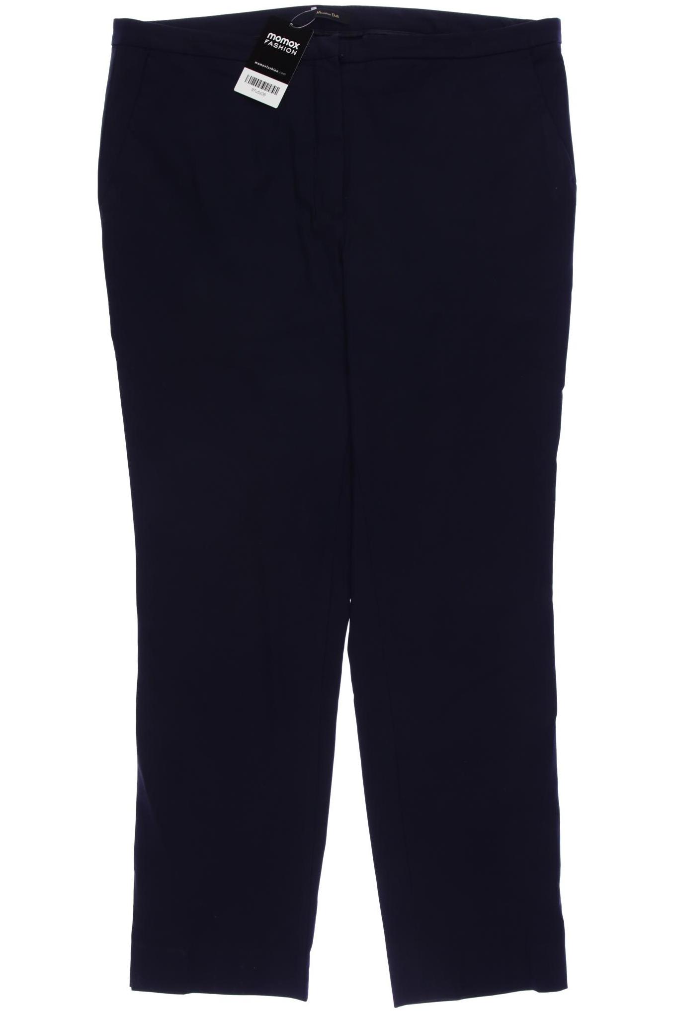 

Massimo Dutti Damen Stoffhose, marineblau, Gr. 42