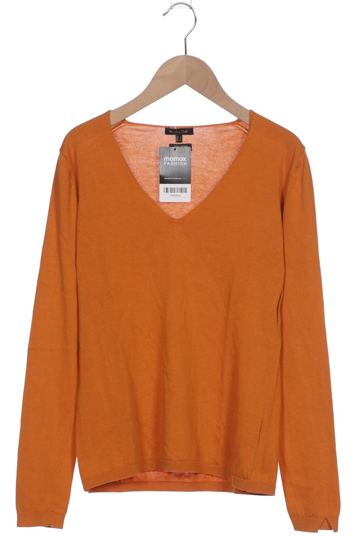 

Massimo Dutti Damen Pullover, orange, Gr. 36