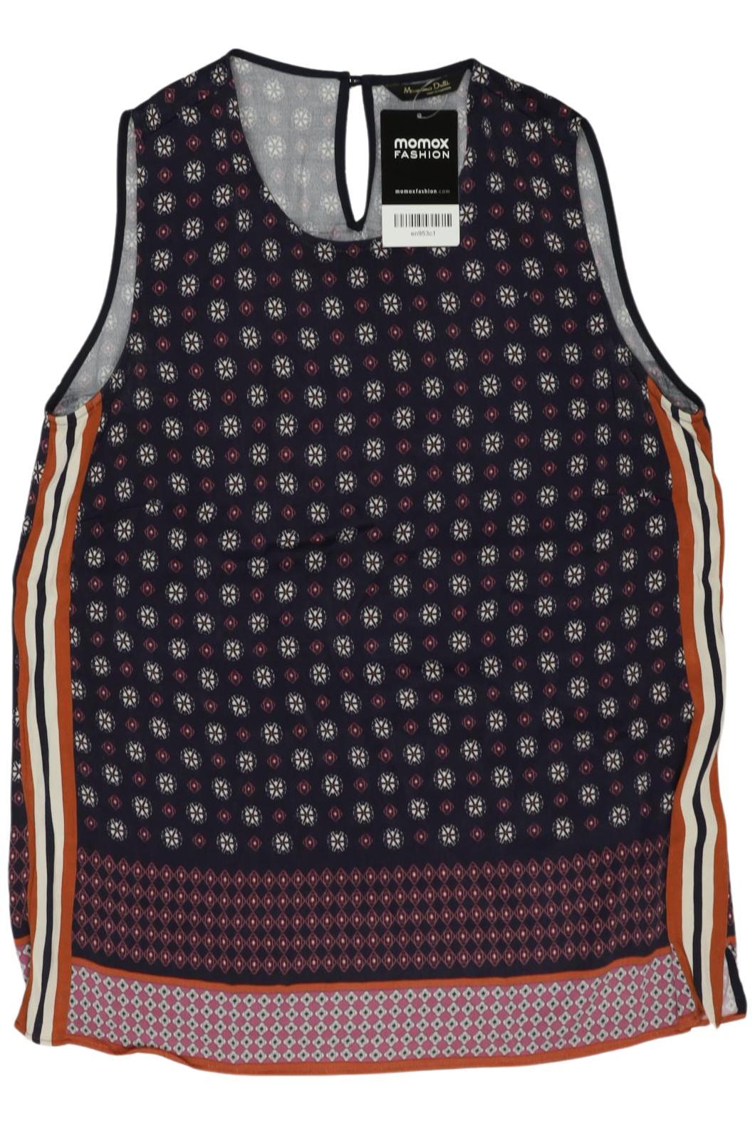 

Massimo Dutti Damen Top, marineblau, Gr. 38