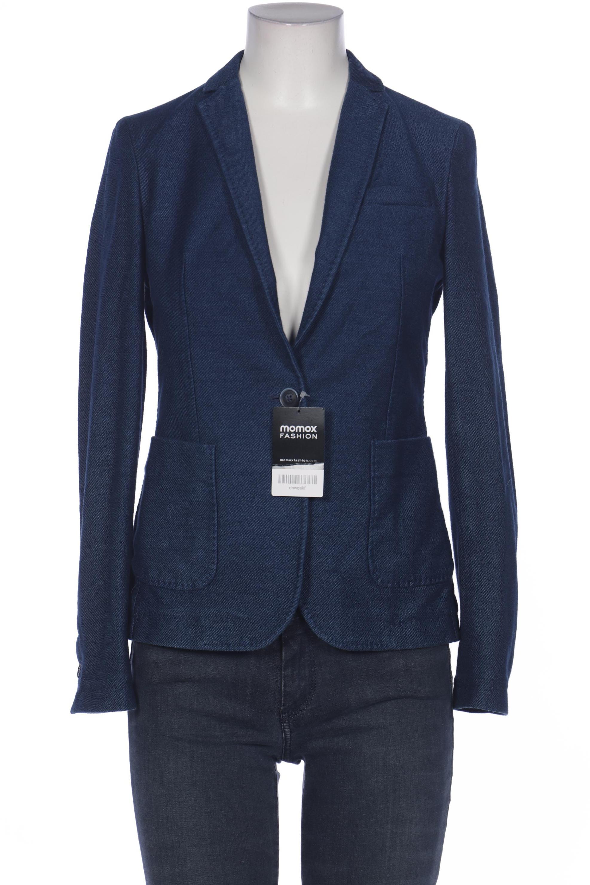 

Massimo Dutti Damen Blazer, blau, Gr. 36