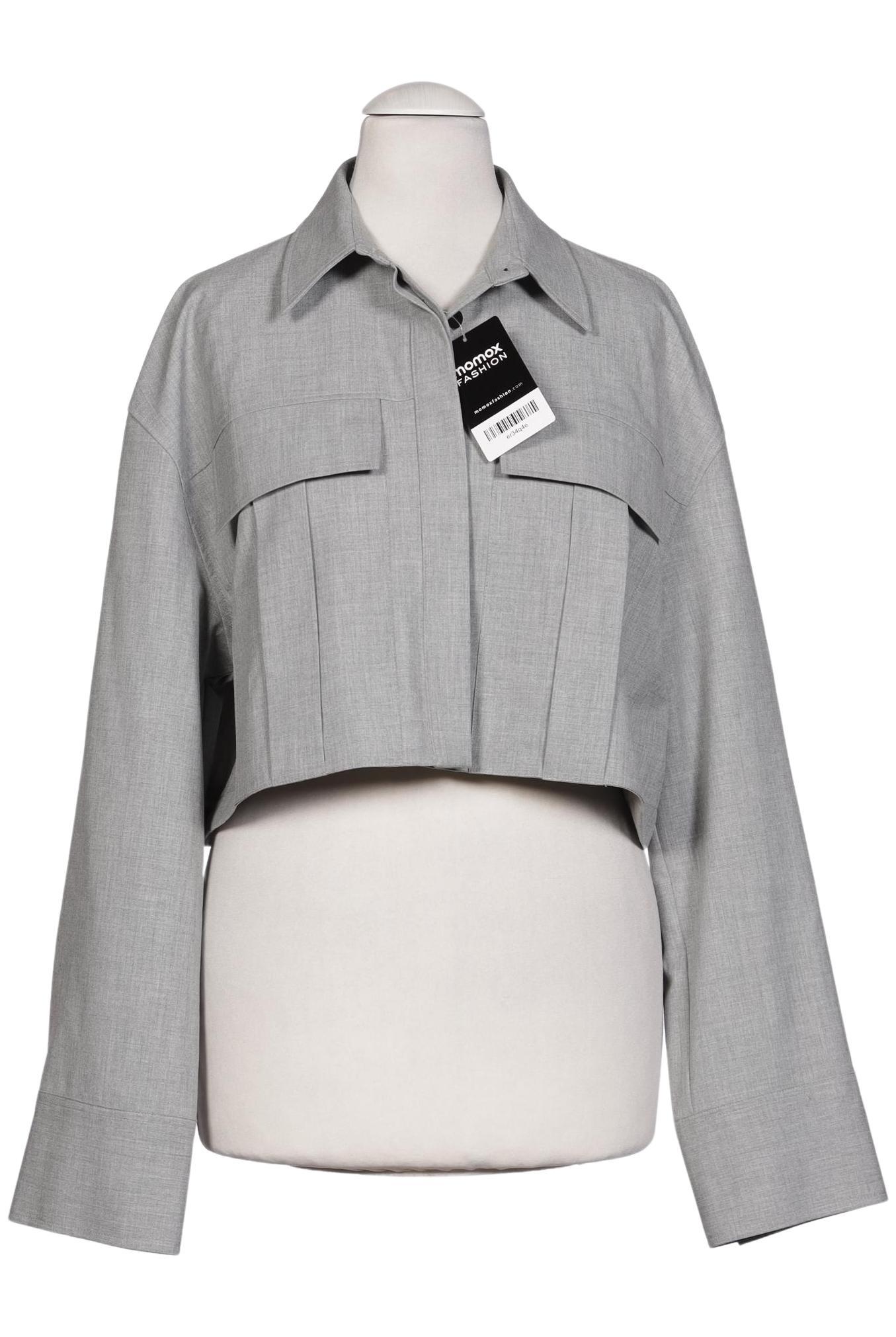 

Massimo Dutti Damen Bluse, grau, Gr. 36