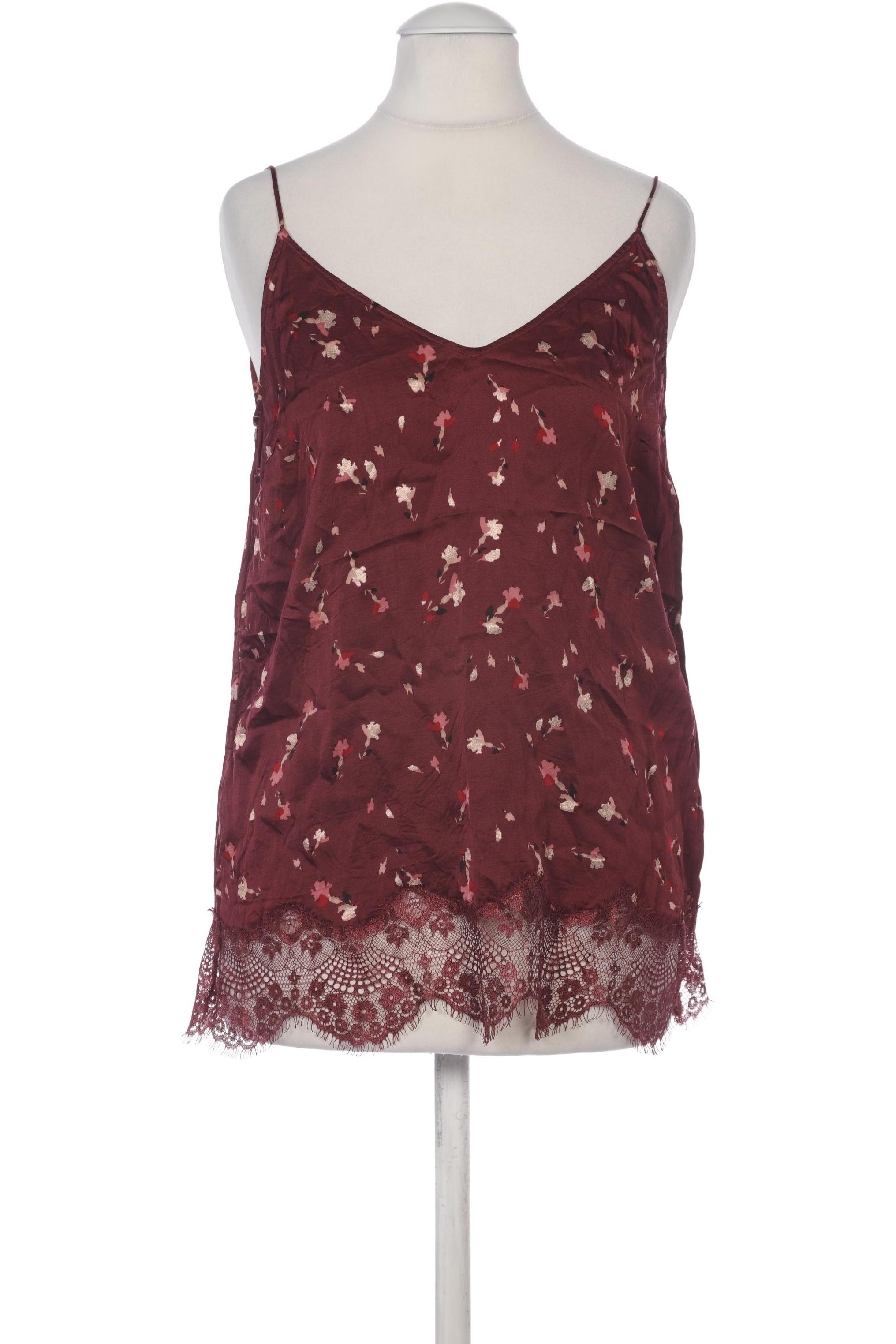 

Massimo Dutti Damen Bluse, bordeaux