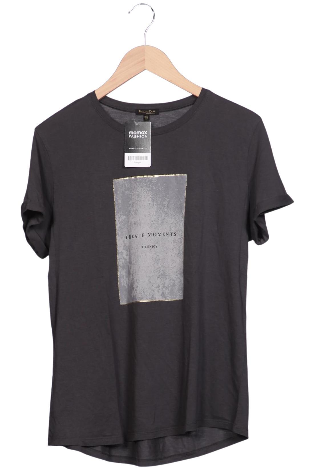 

Massimo Dutti Damen T-Shirt, grau, Gr. 44