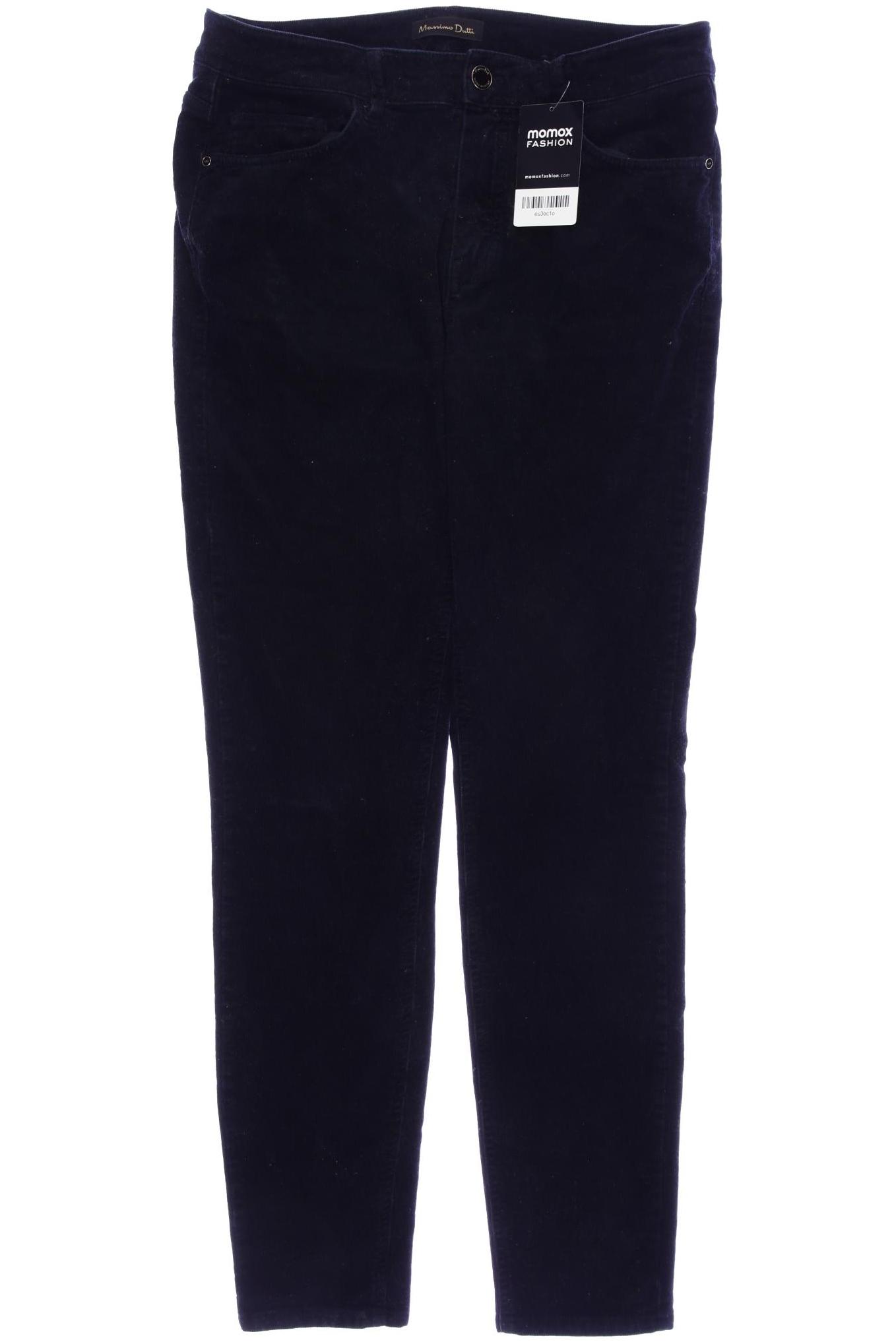

Massimo Dutti Damen Stoffhose, schwarz, Gr. 38