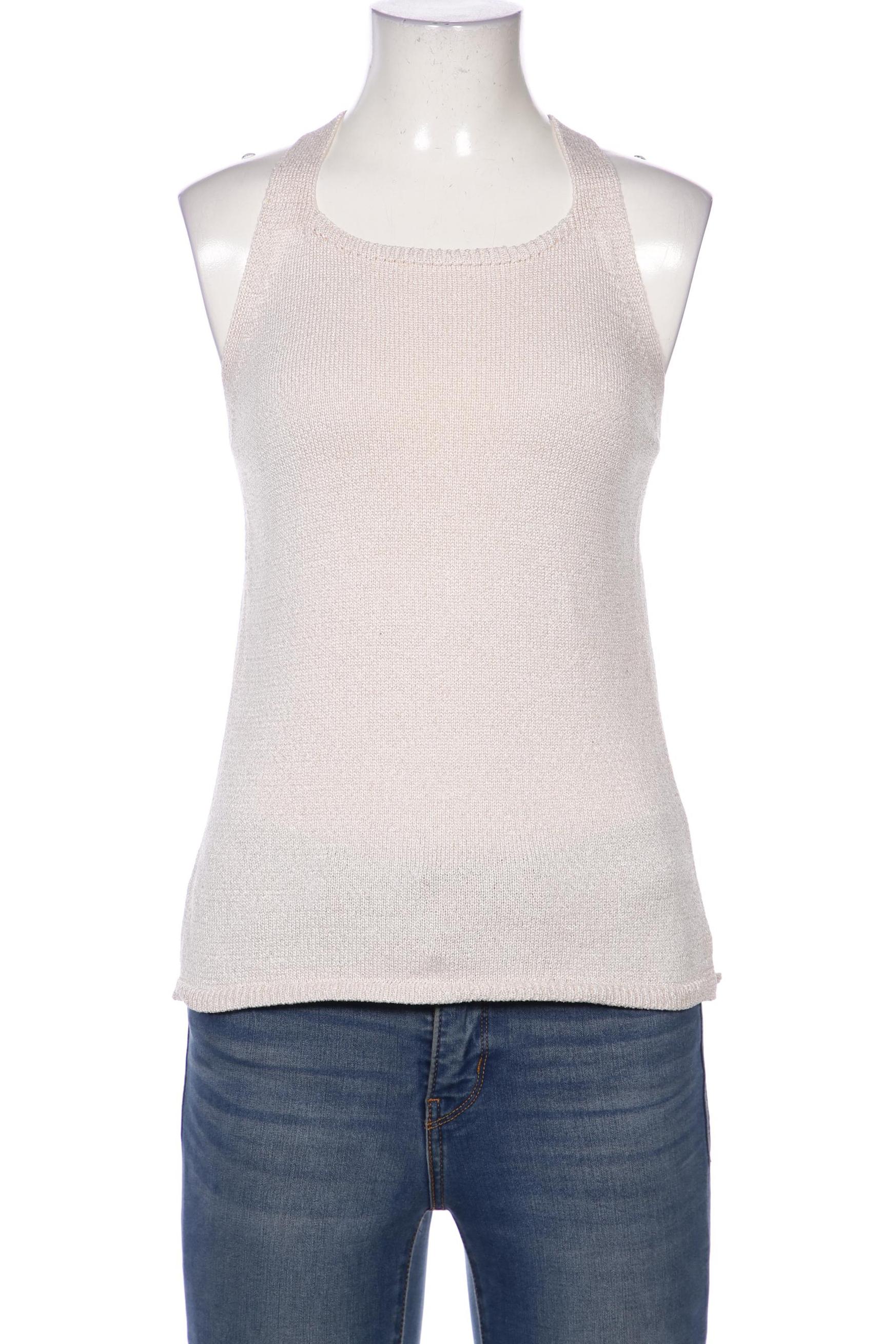 

Massimo Dutti Damen Top, cremeweiß, Gr. 36