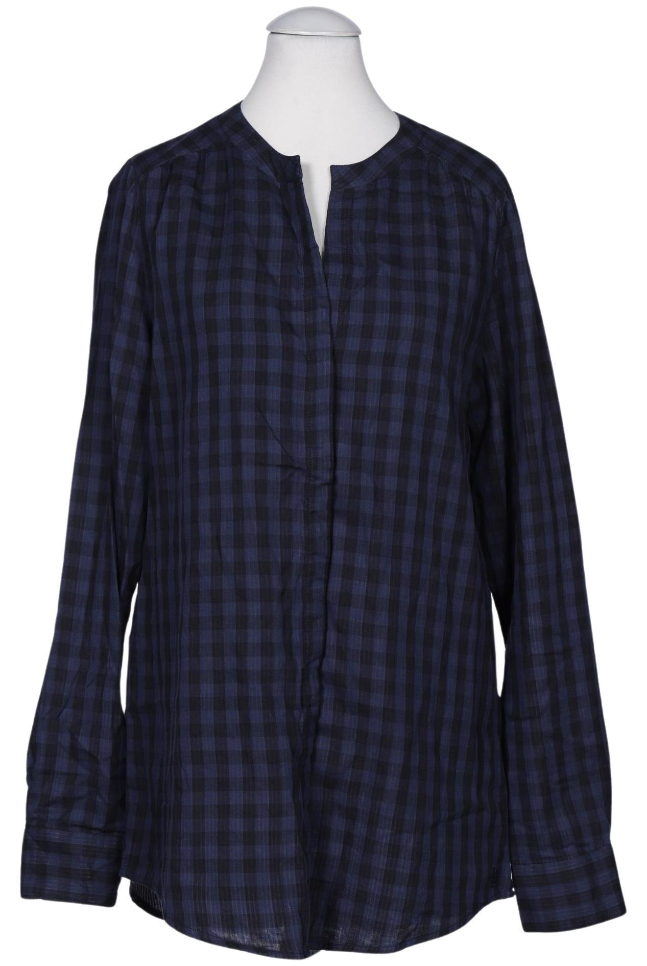

Massimo Dutti Damen Bluse, marineblau, Gr. 36