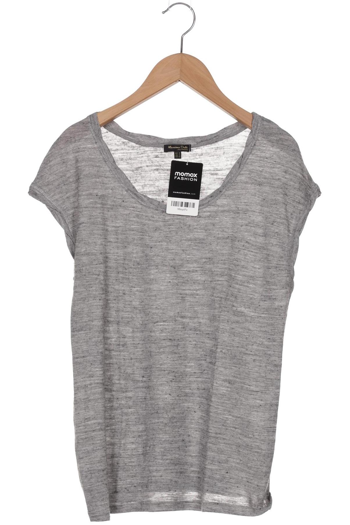 

Massimo Dutti Damen T-Shirt, grau, Gr. 38