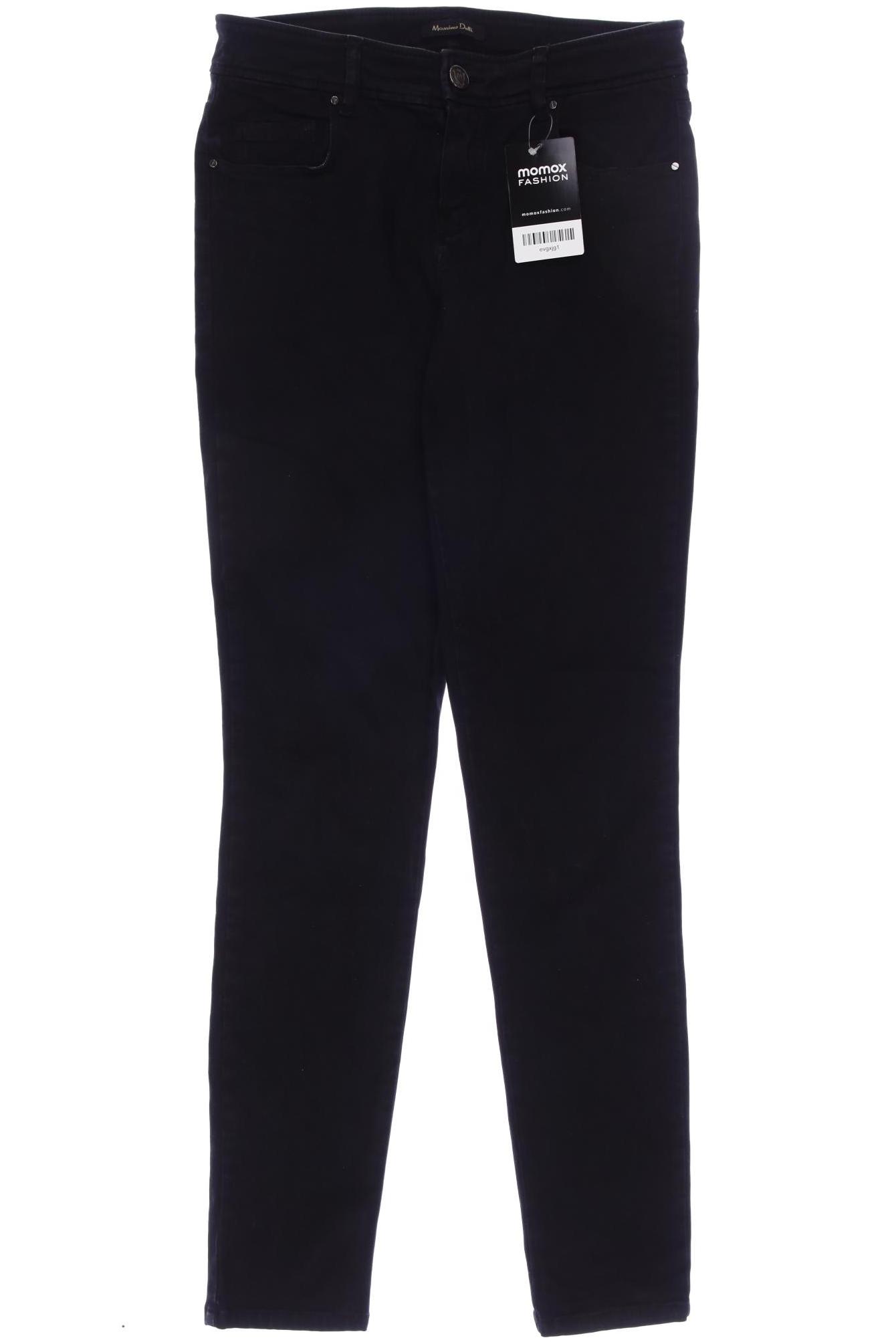 

Massimo Dutti Damen Jeans, schwarz