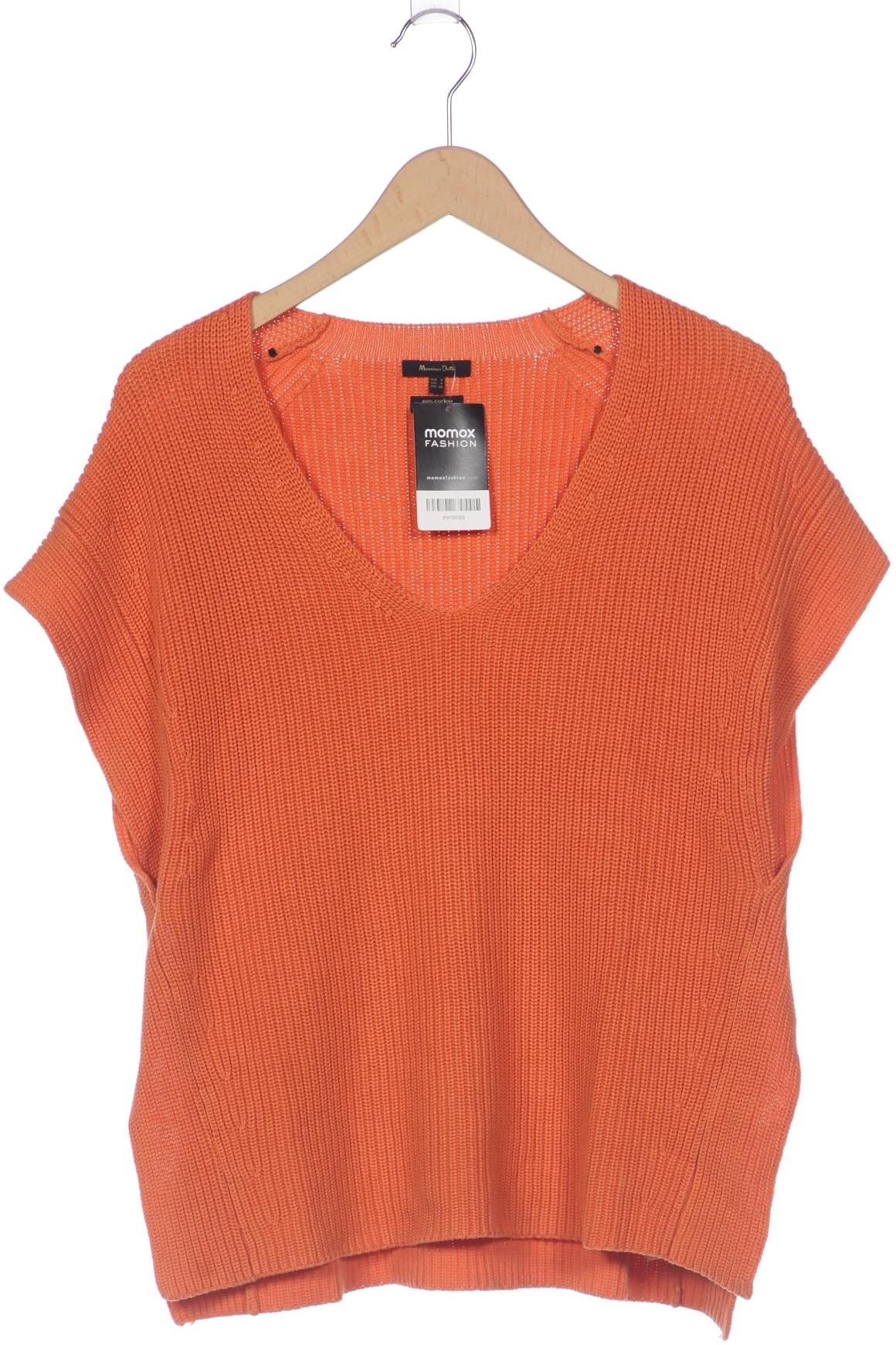 

Massimo Dutti Damen Pullover, orange, Gr. 36