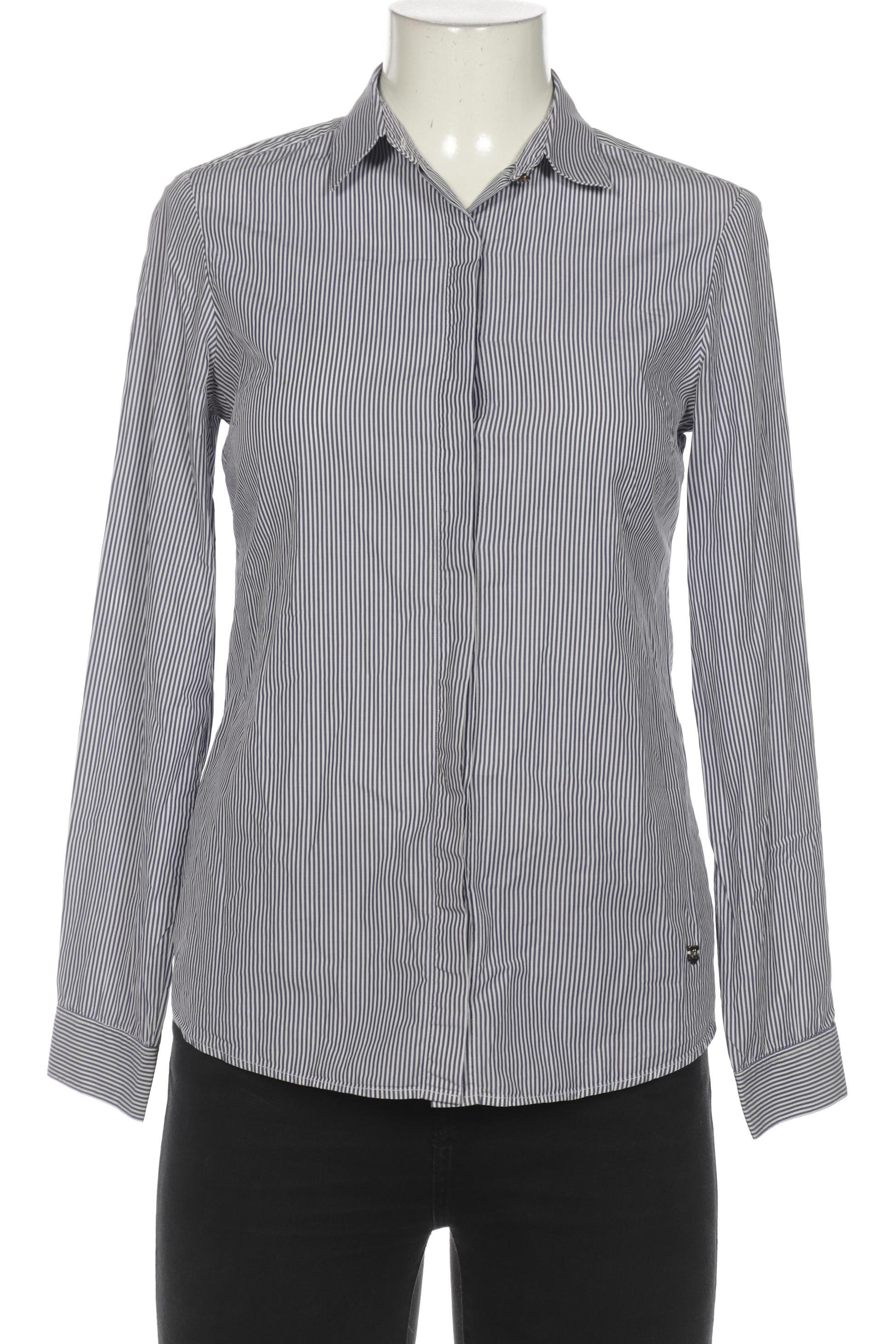 

Massimo Dutti Damen Bluse, marineblau, Gr. 38