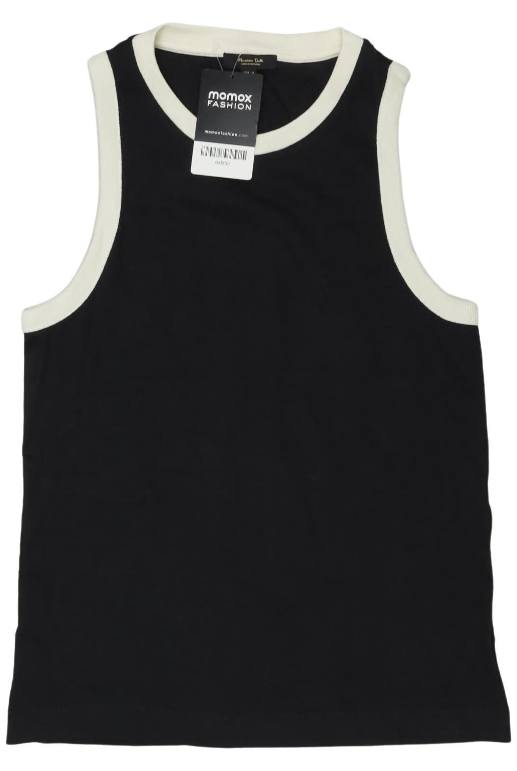 

Massimo Dutti Damen Top, schwarz, Gr. 36