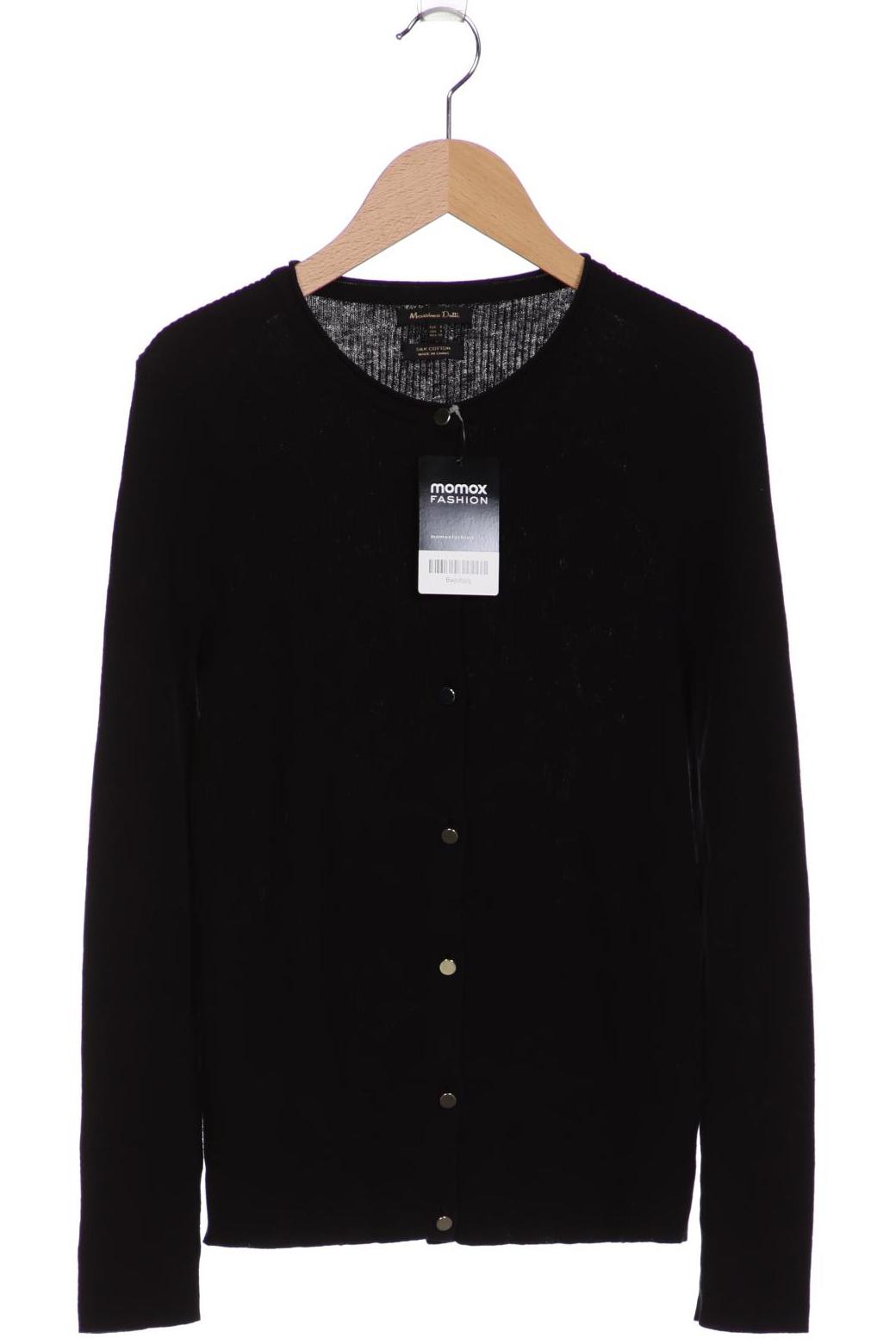 

Massimo Dutti Damen Strickjacke, schwarz, Gr. 36