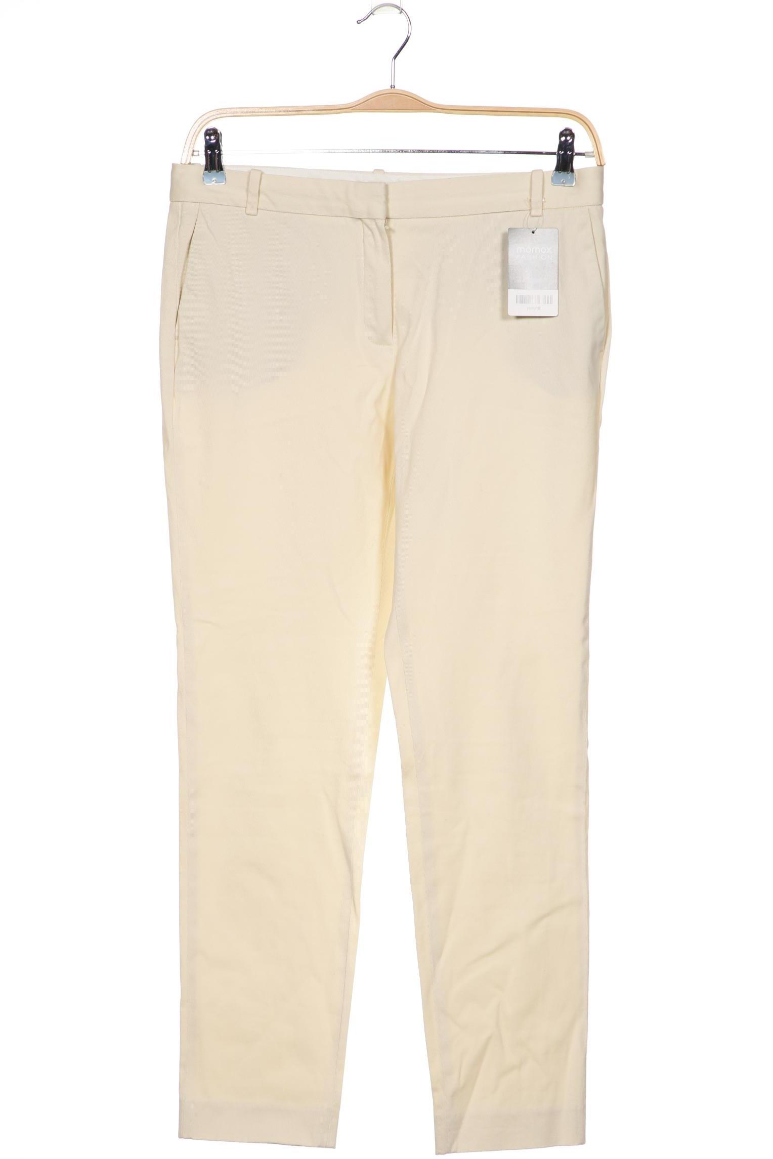 

Massimo Dutti Damen Stoffhose, cremeweiß