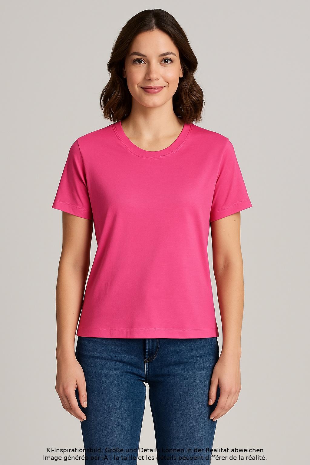 

Massimo Dutti Damen T-Shirt, pink, Gr. 36