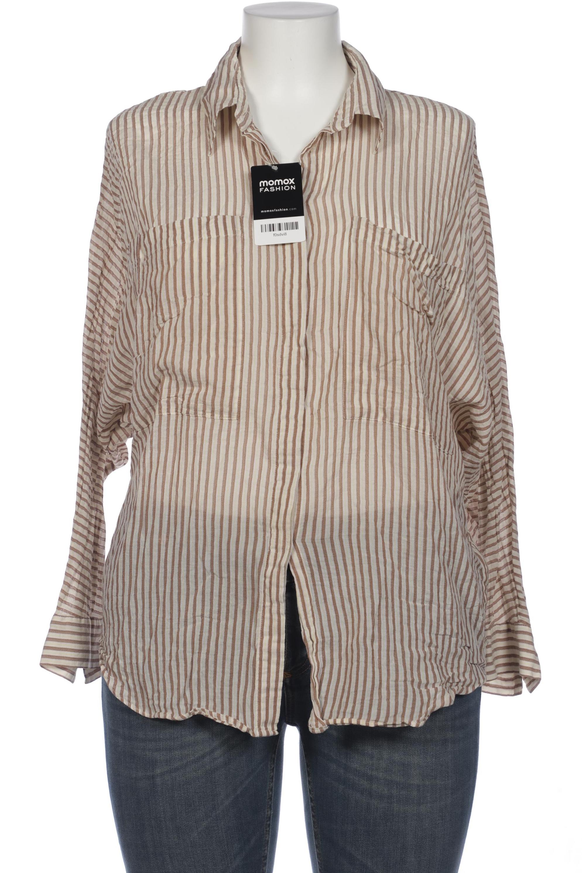 

Massimo Dutti Damen Bluse, beige, Gr. 42
