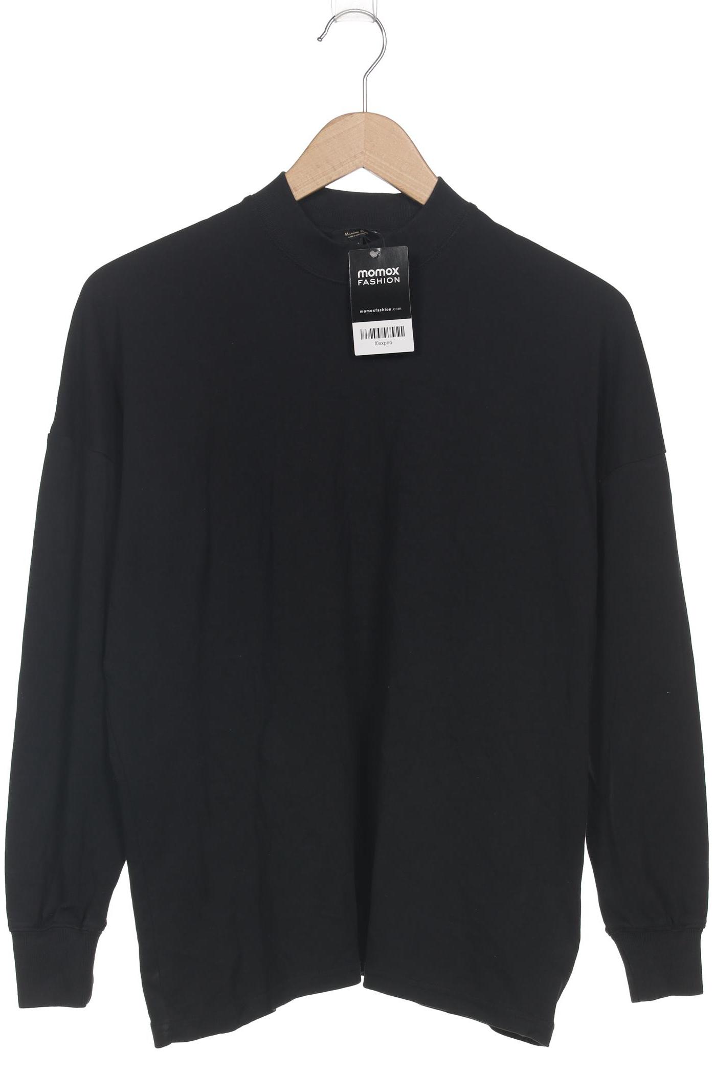 

Massimo Dutti Damen Langarmshirt, schwarz, Gr. 36