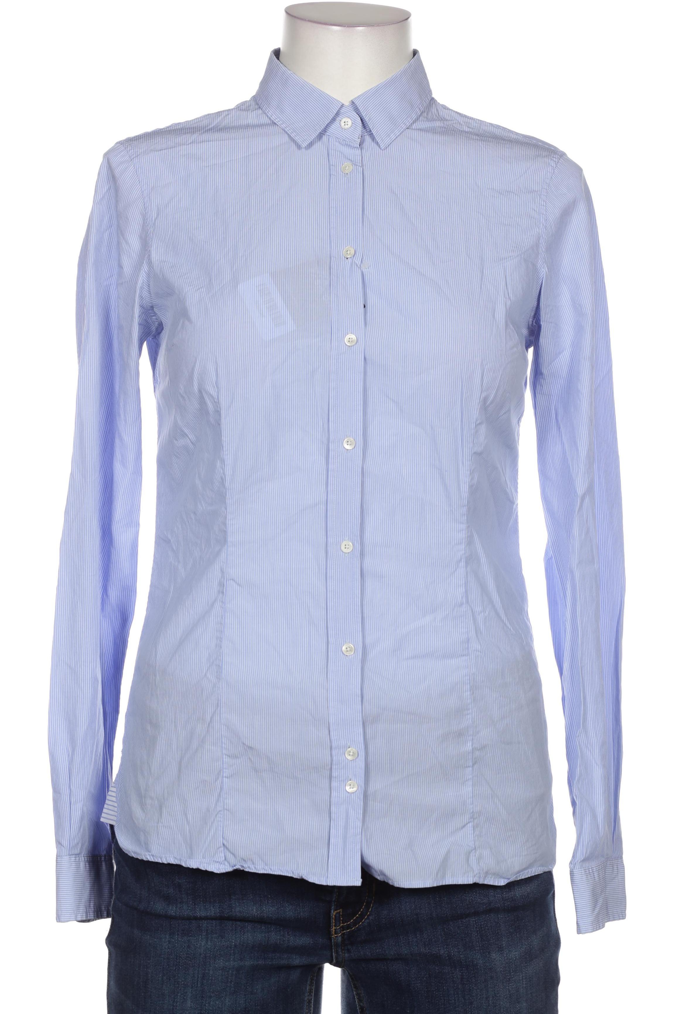 

Massimo Dutti Damen Bluse, blau, Gr. 38