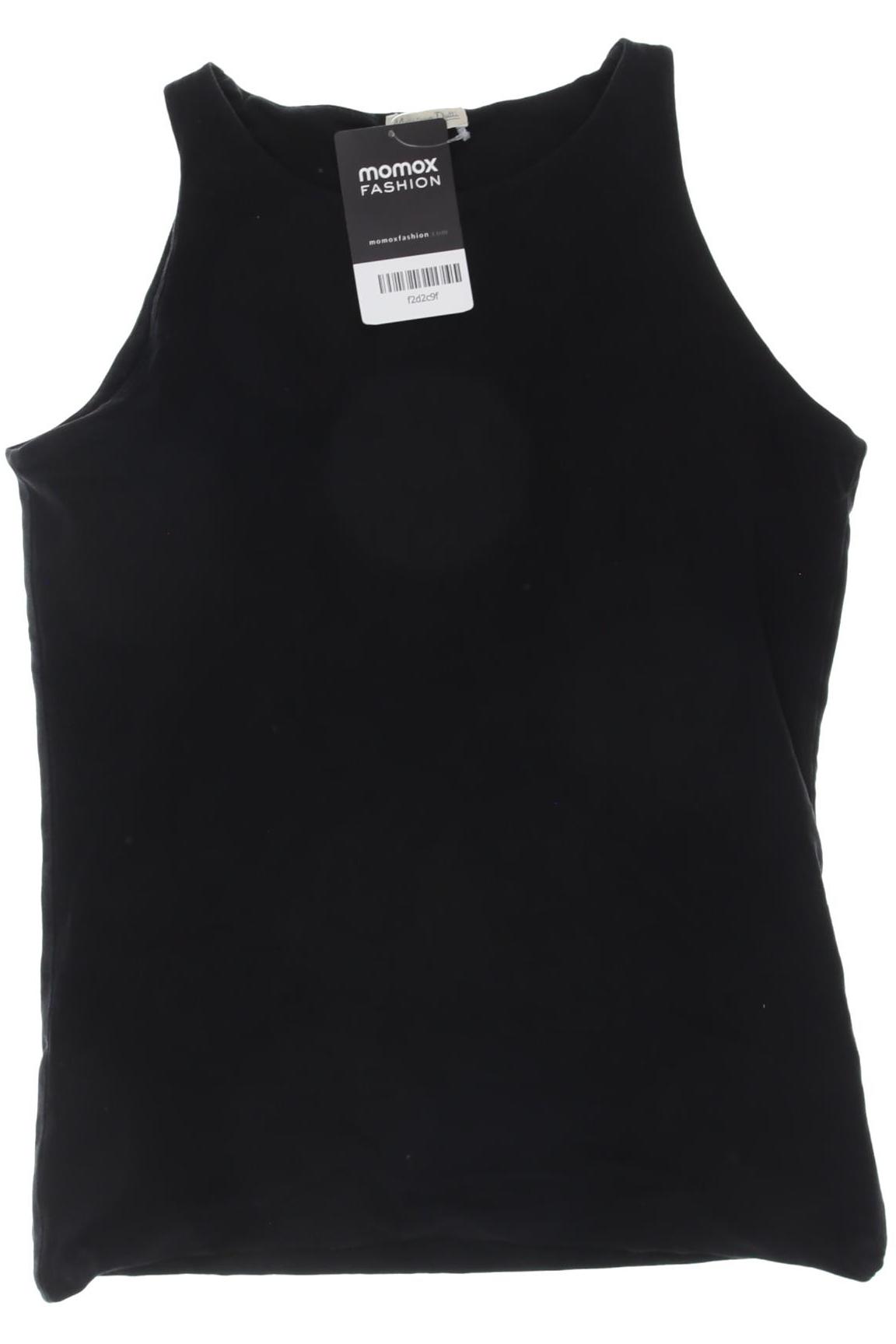 

Massimo Dutti Damen Top, schwarz, Gr. 34