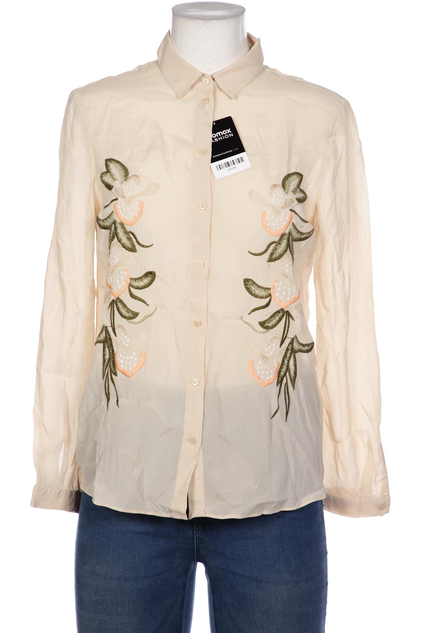 

Massimo Dutti Damen Bluse, beige, Gr. 40