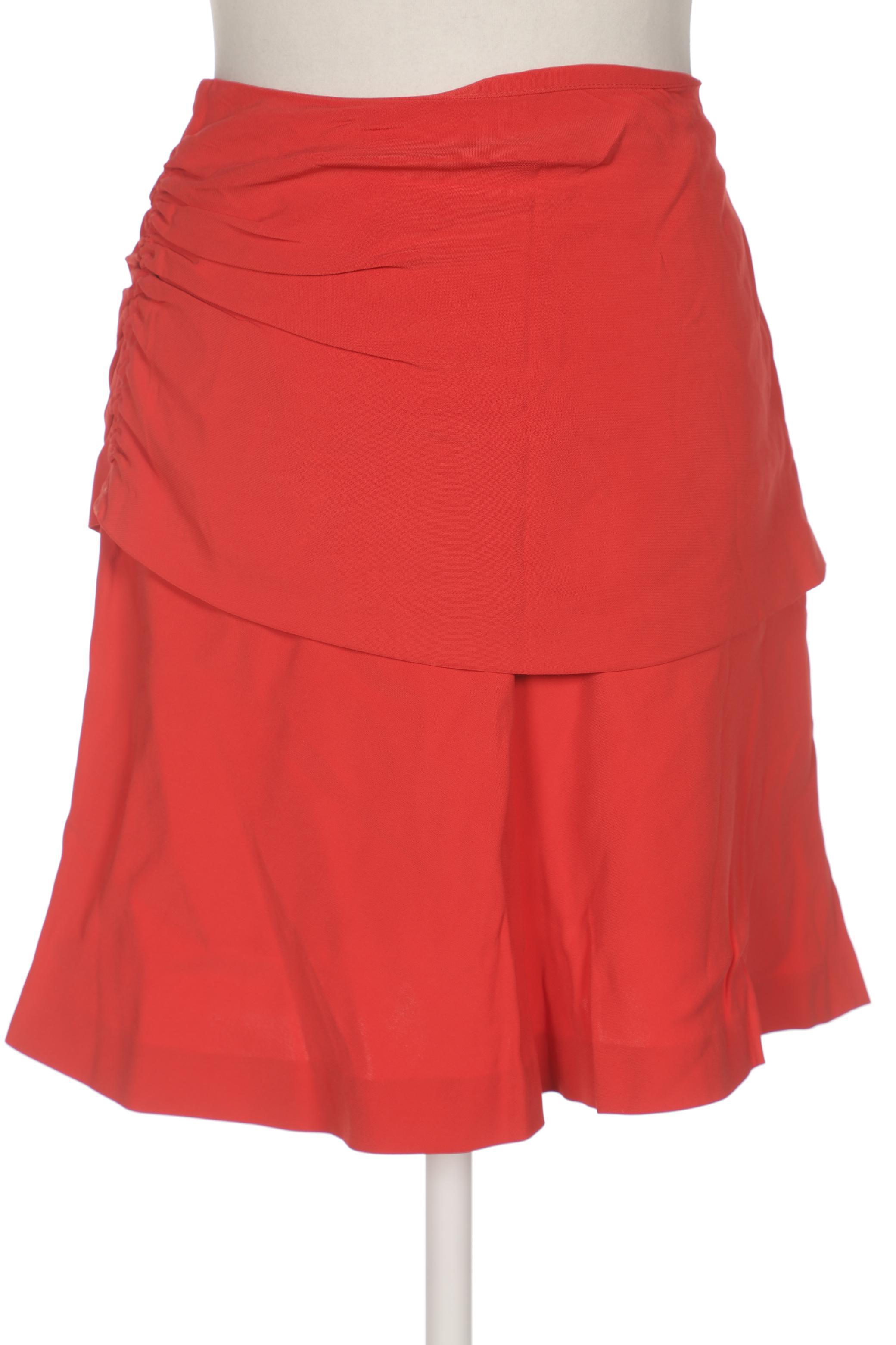 

Massimo Dutti Damen Rock, rot, Gr. 40