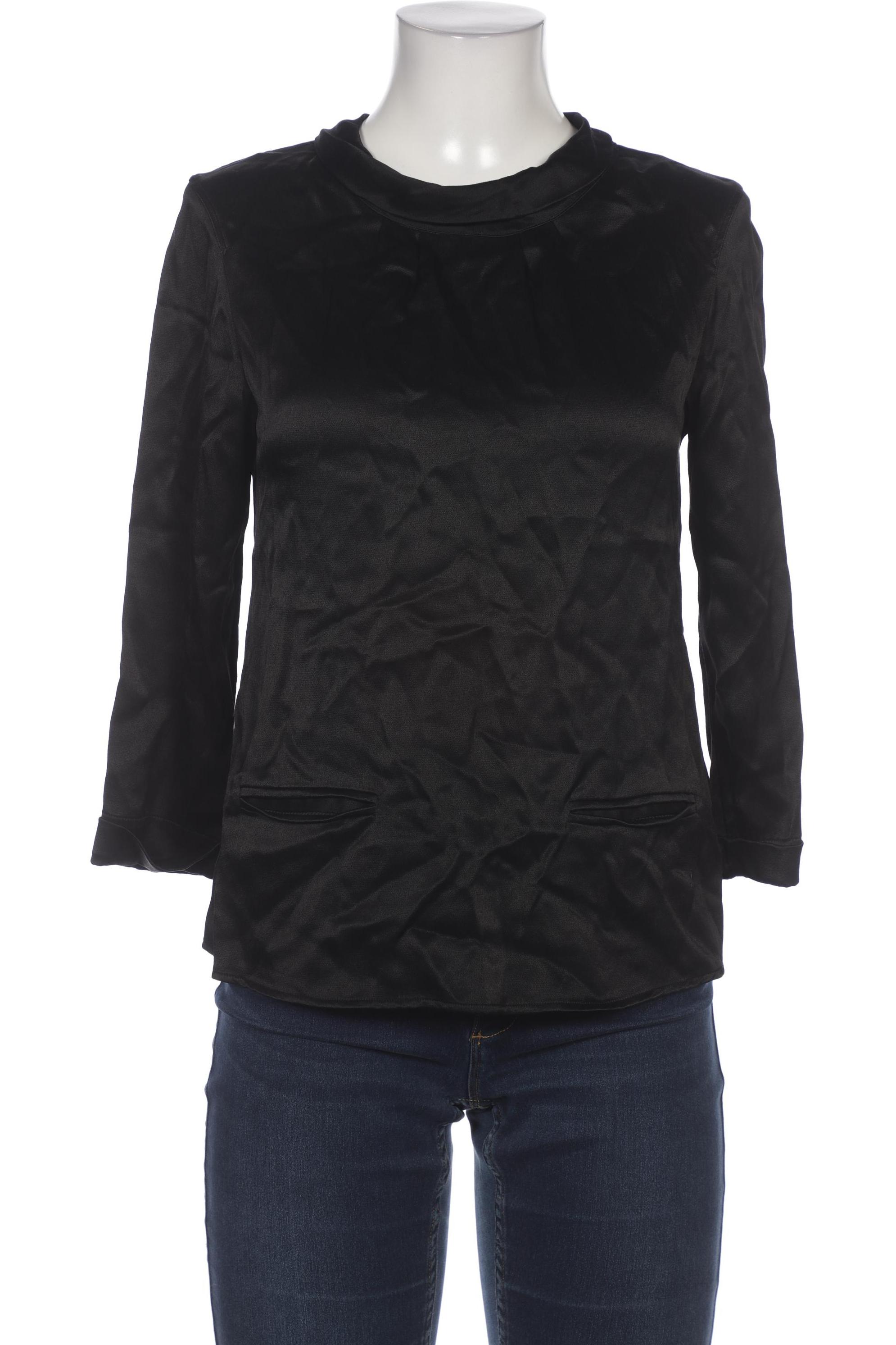 

Massimo Dutti Damen Bluse, schwarz, Gr. 40