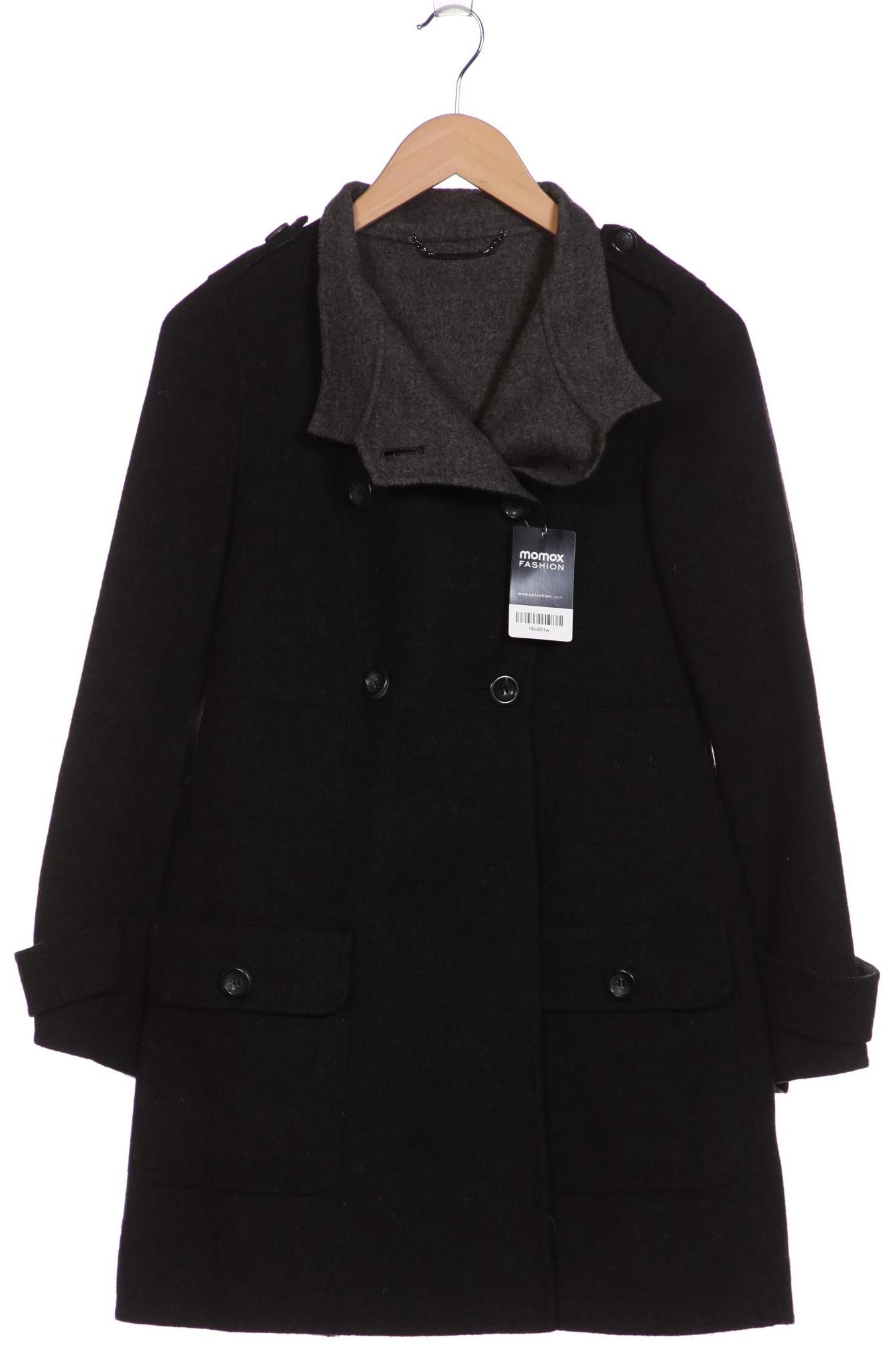 

Massimo Dutti Damen Mantel, schwarz, Gr. 34