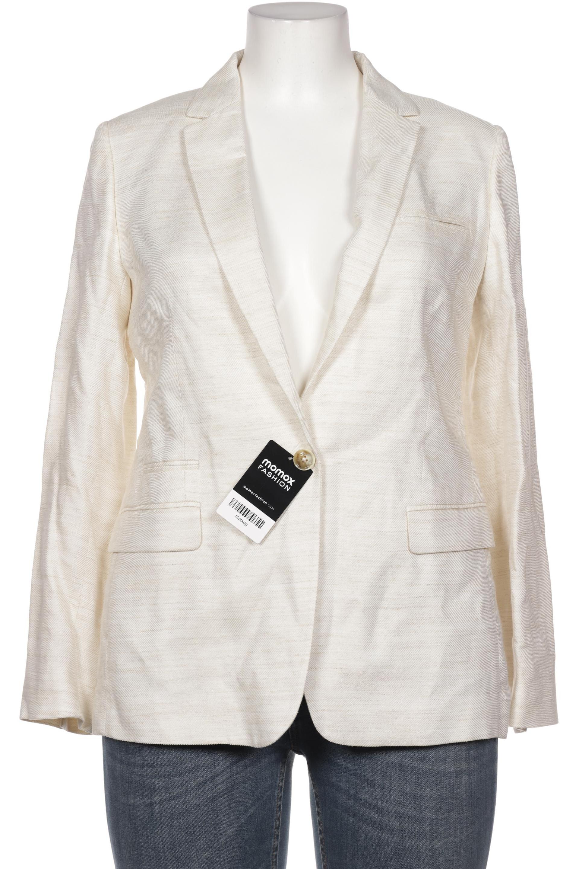 

Massimo Dutti Damen Blazer, cremeweiß, Gr. 42