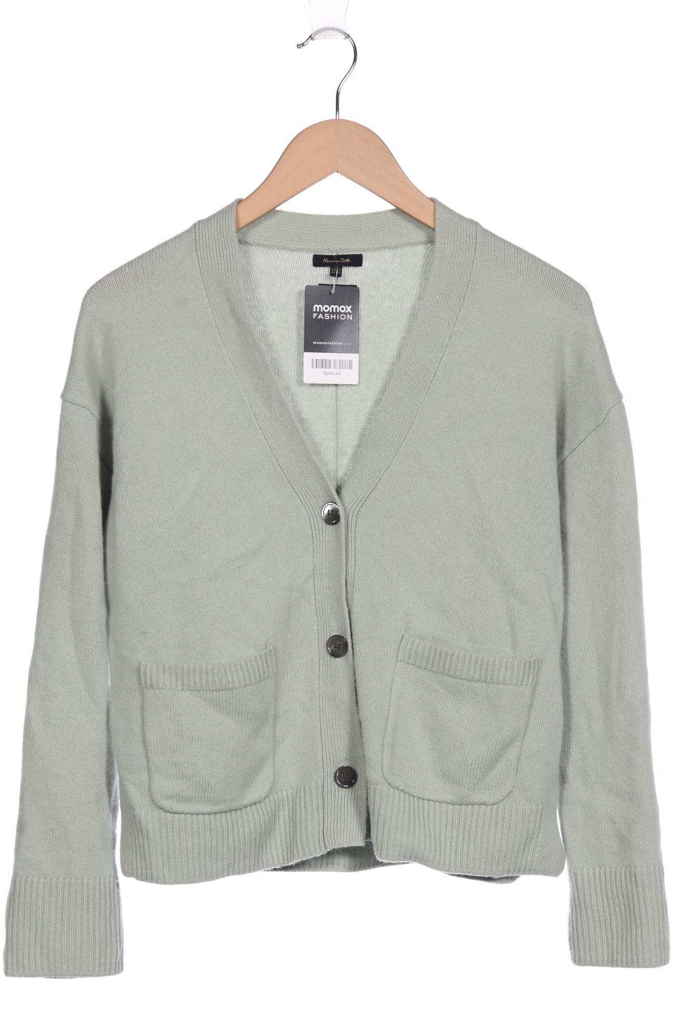 

Massimo Dutti Damen Strickjacke, türkis, Gr. 36