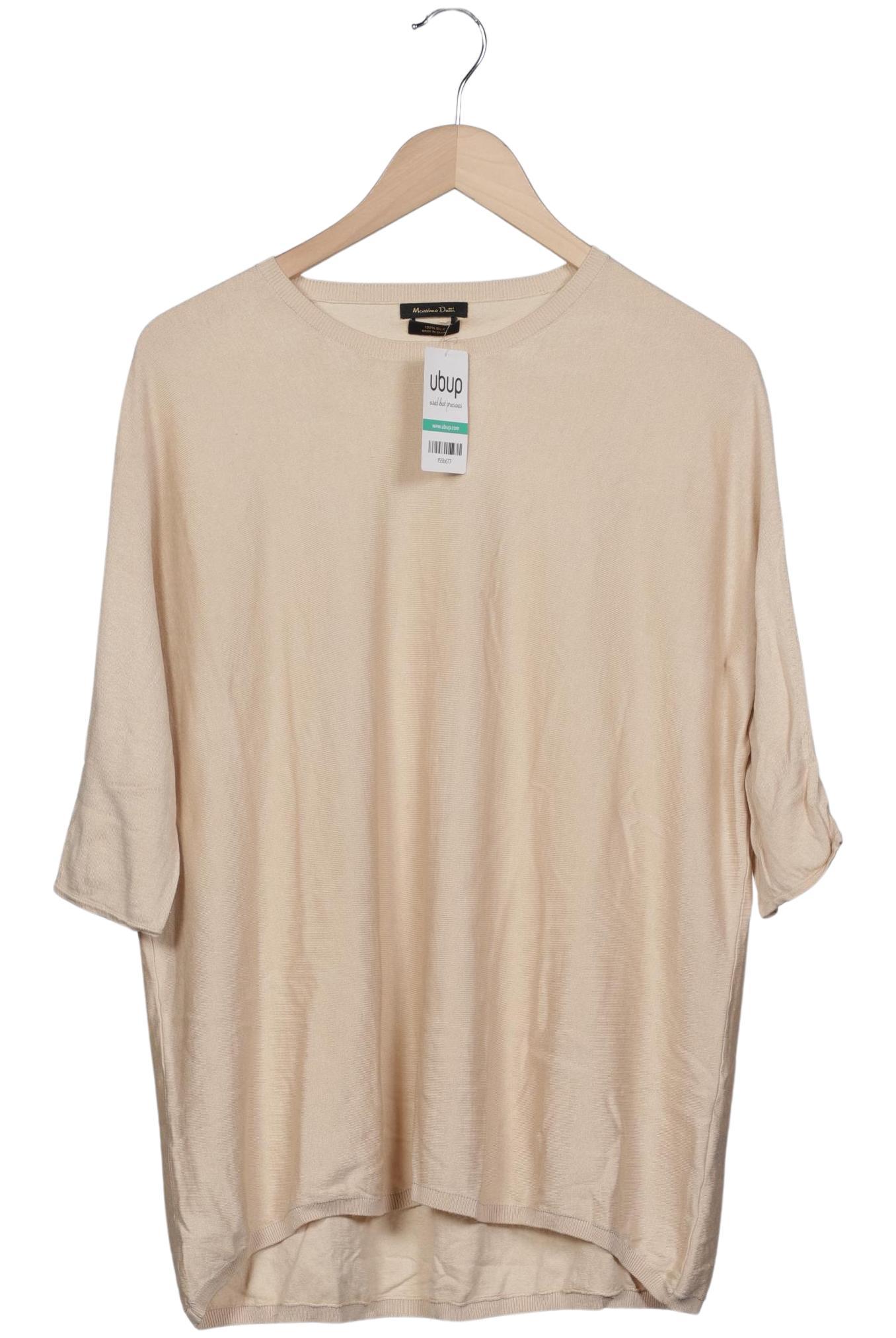 

Massimo Dutti Damen Pullover, beige, Gr. 36