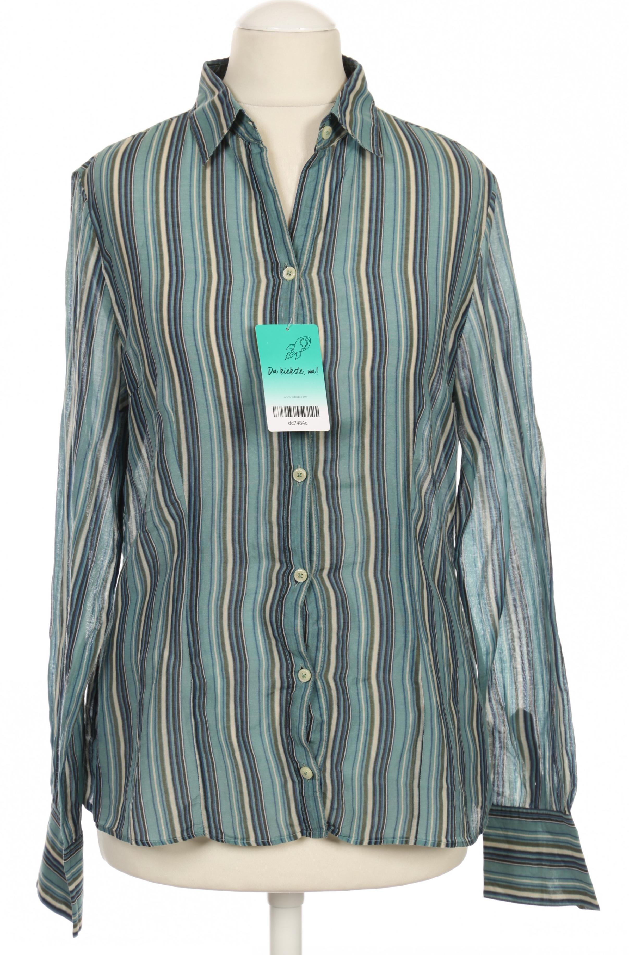 

Massimo Dutti Damen Bluse, türkis, Gr. 36