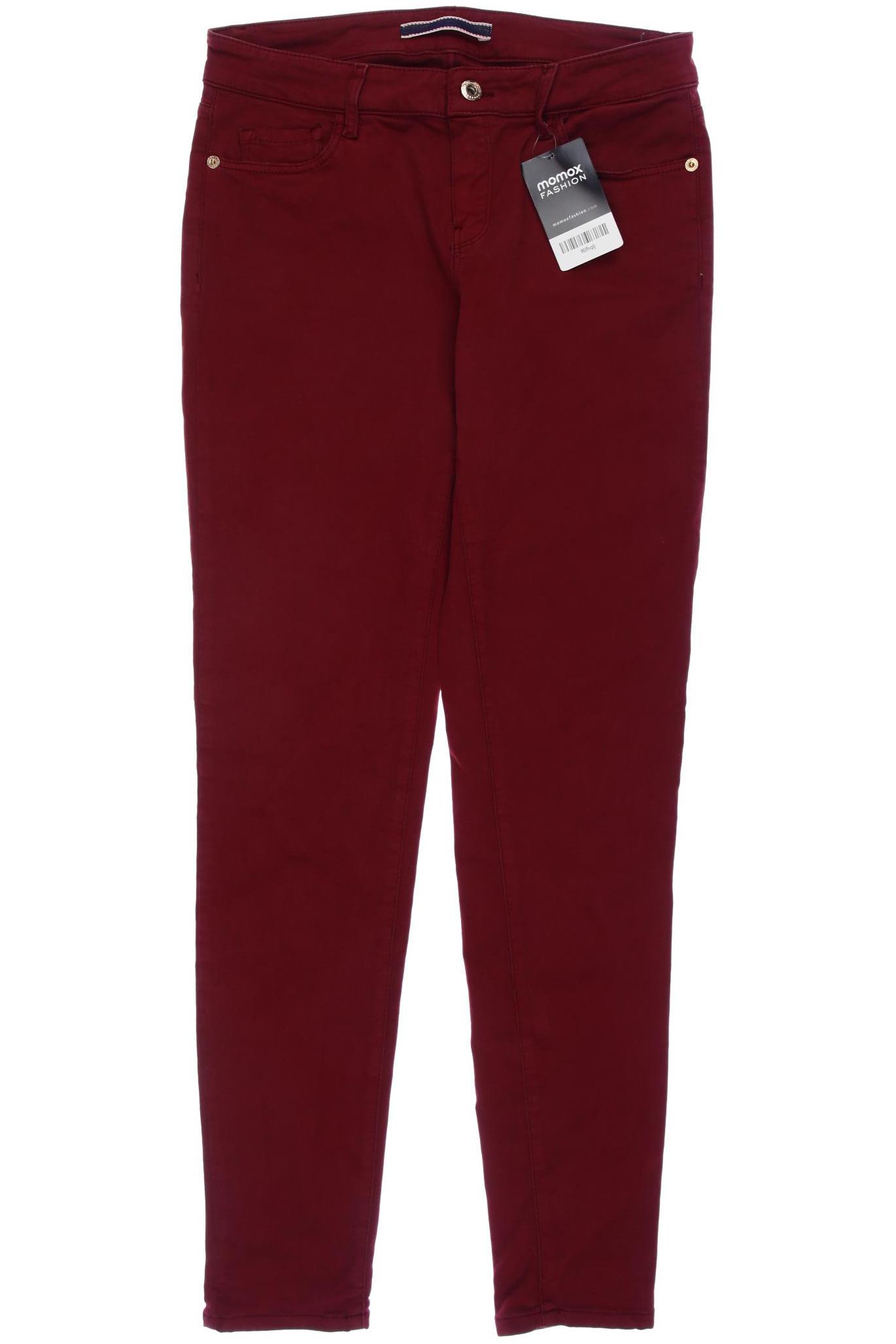 

Massimo Dutti Damen Jeans, bordeaux