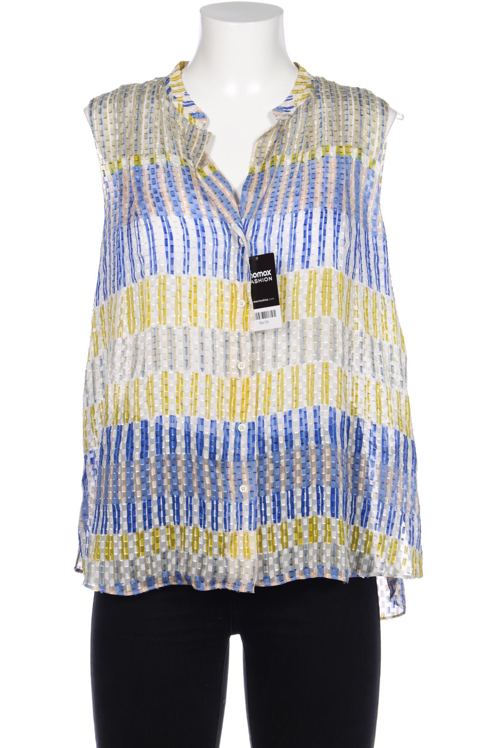

Massimo Dutti Damen Bluse, blau, Gr. 42