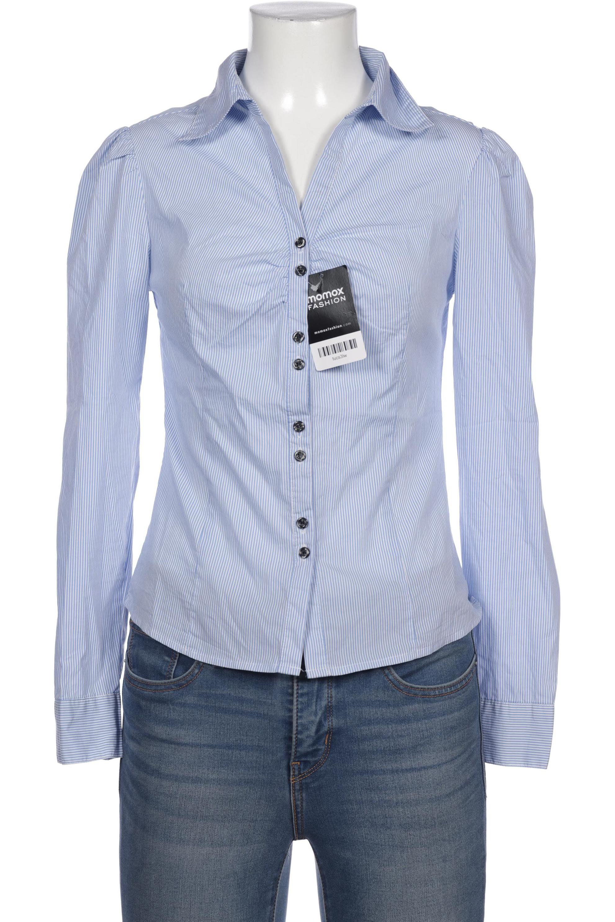 

Massimo Dutti Damen Bluse, blau, Gr. 36